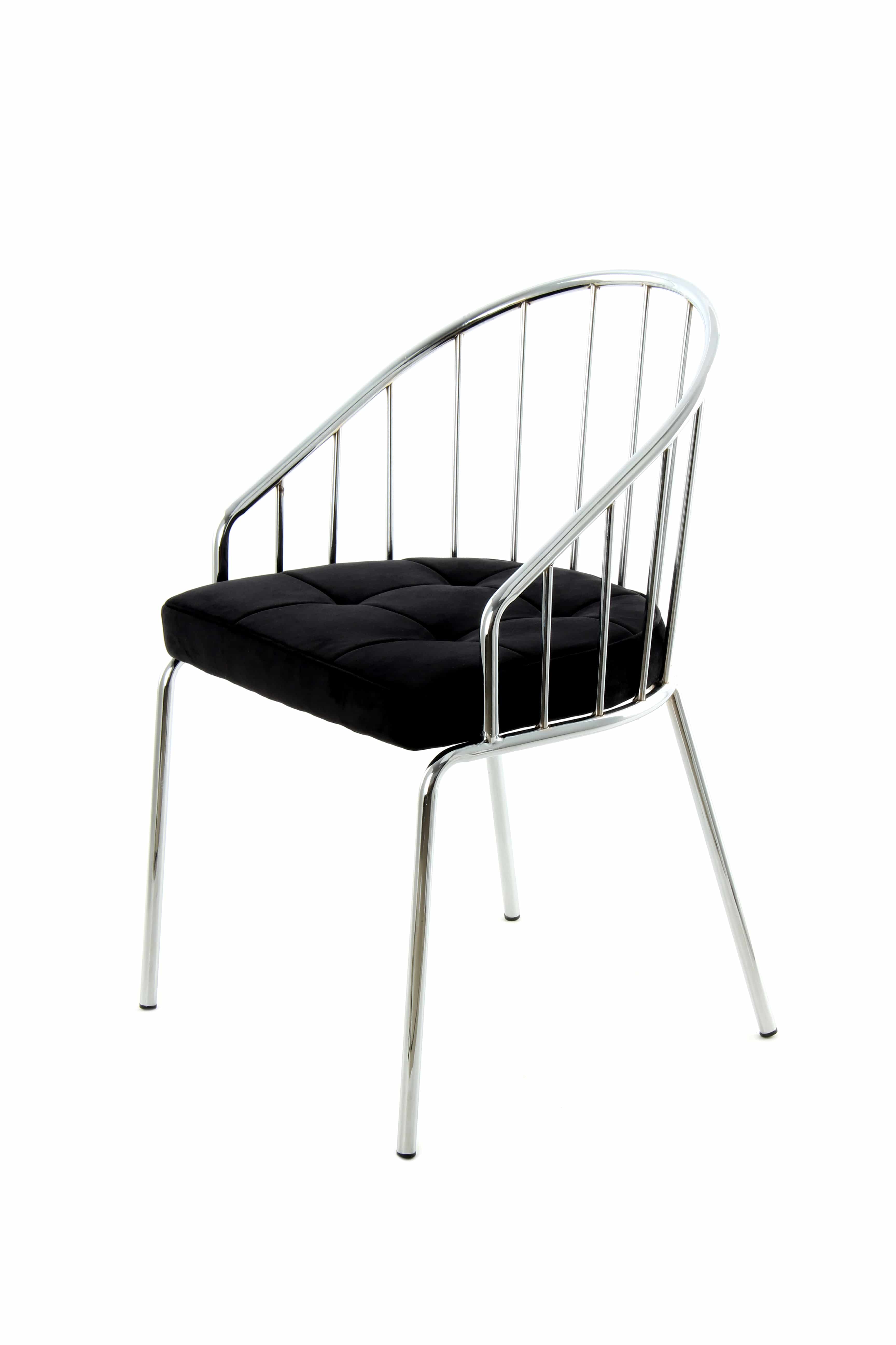 Stuhl Palma 110 Schwarz / Chrom