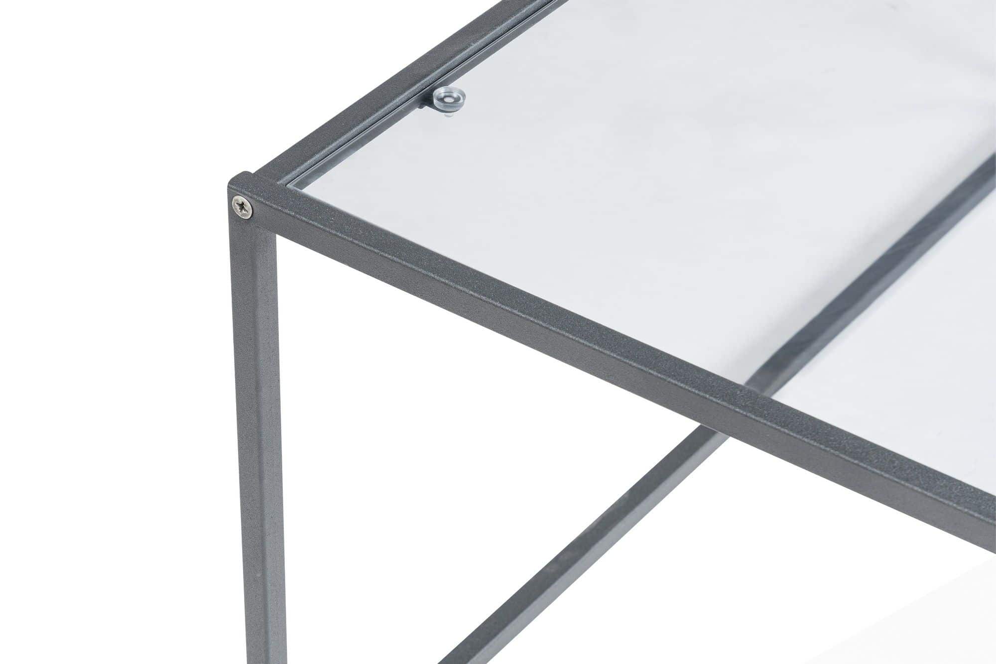 Lizbon - Smoked Glass - Couchtisch