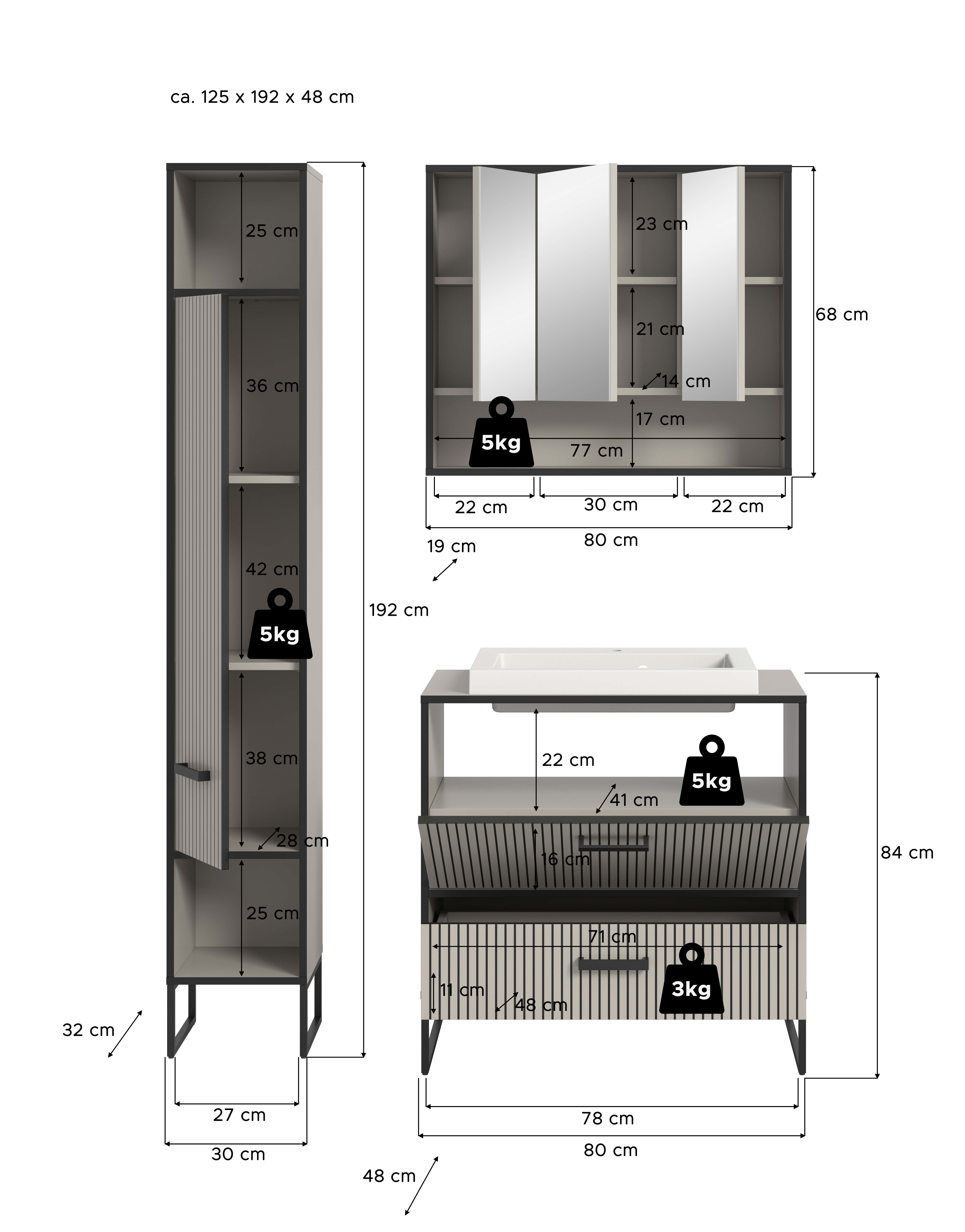 Bagno Badkombination