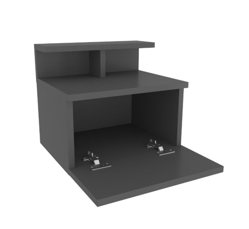 Alice - weiß - Nachttisch