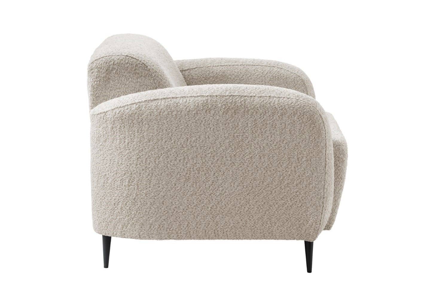 Sofa Set Marone 3er+2er+Sessel von Benformato mit Metallfüßen | verschiedene Farben