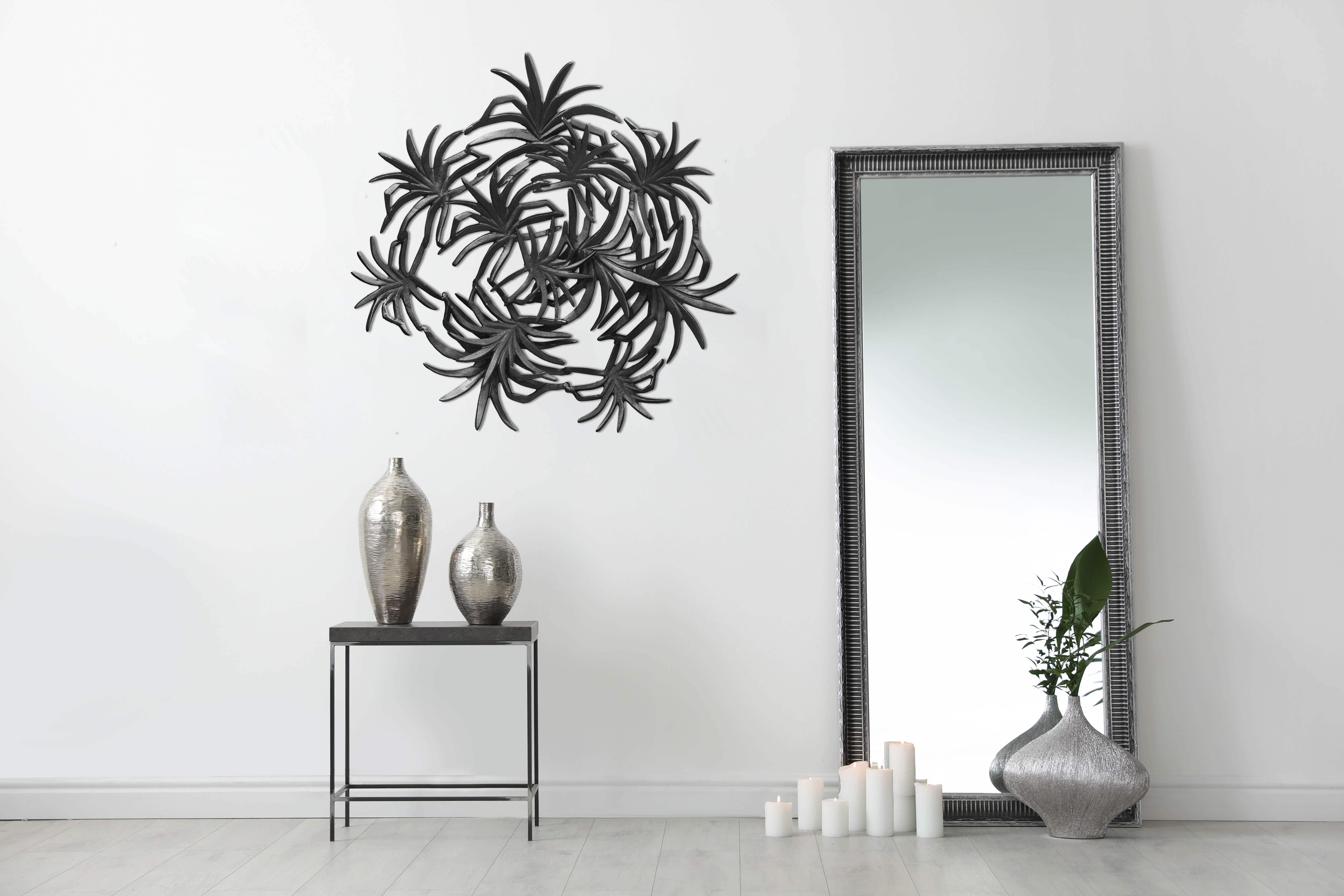 Wanddeko Domizil 425 Silber