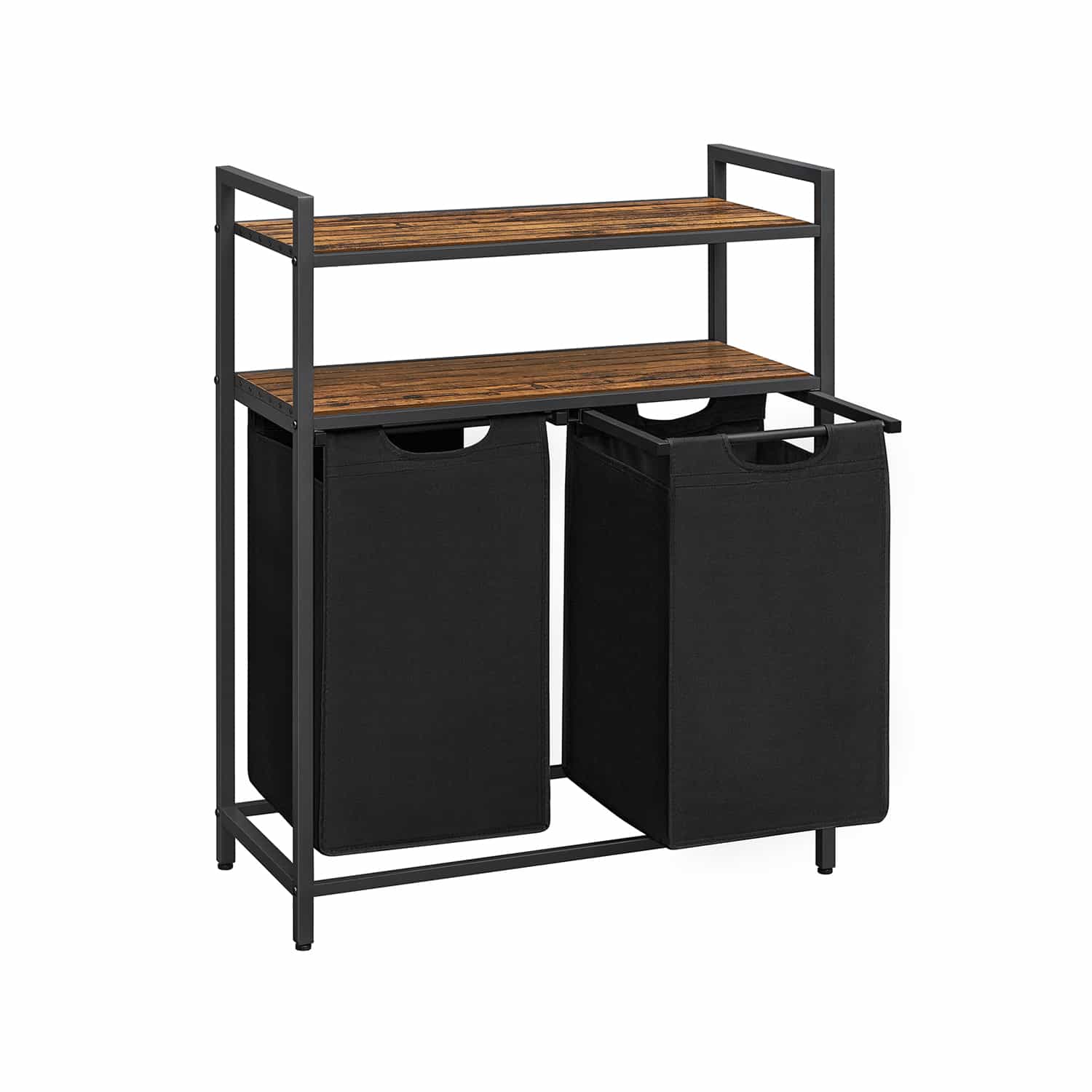 BLH211B01-1 Wäschekorb mit 2 Fächern