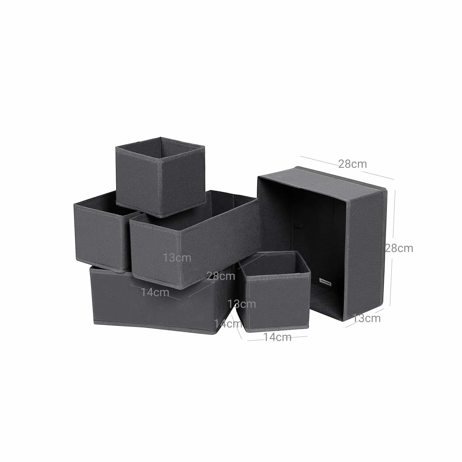 Schubladen-Organizer 6er Set-RDZ06G Schubladen-Organizer 6er Set-RDZ06G