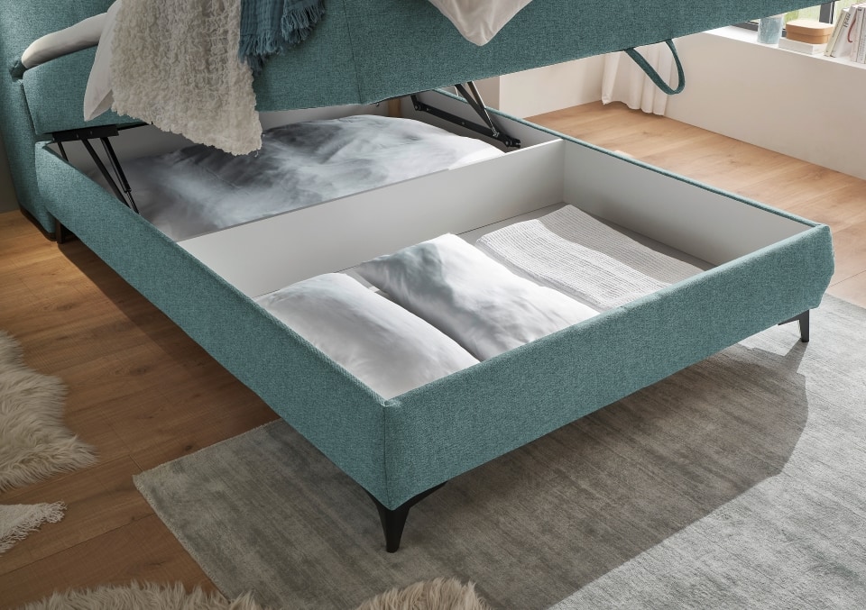 Atlantis-140_Lumos-82-mint_Milieu_Detail_BK Erfrischend anders: Mint Boxbett von ED Exciting Design