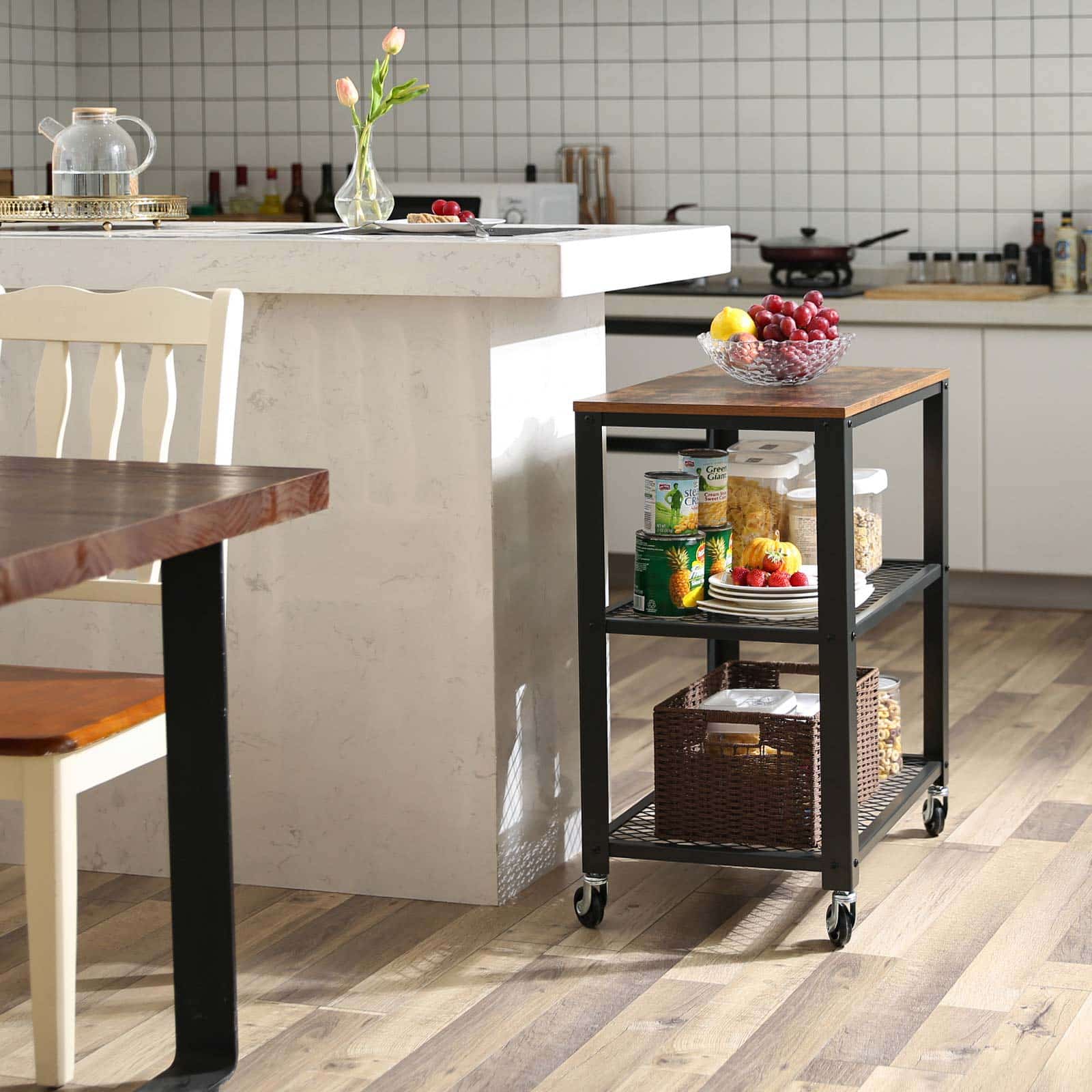 Industrie-Design Servierwagen-B34LRC78X Industrie-Design Servierwagen-B34LRC78X