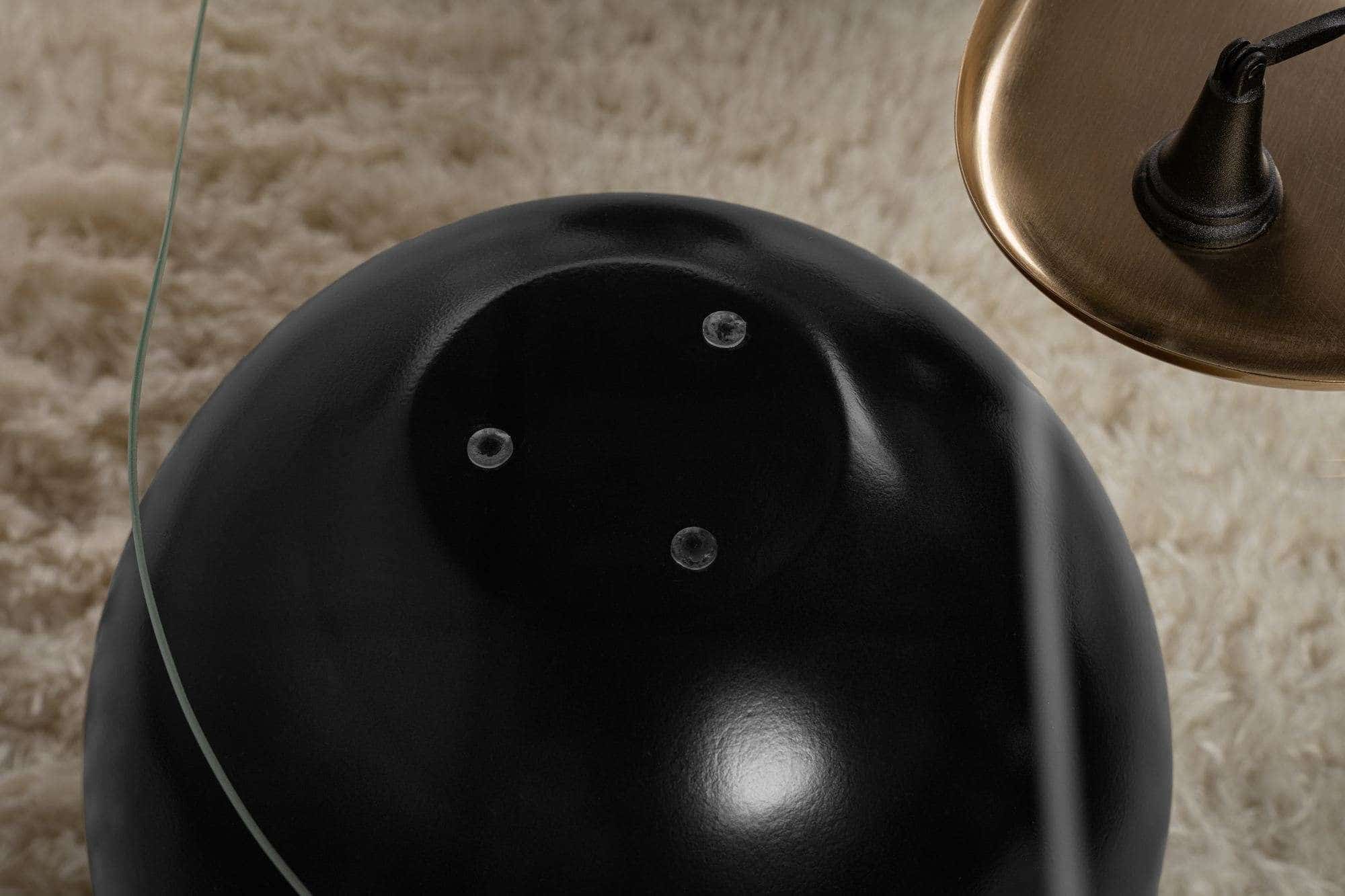 Evara - Schwarz, transparent - Couchtisch