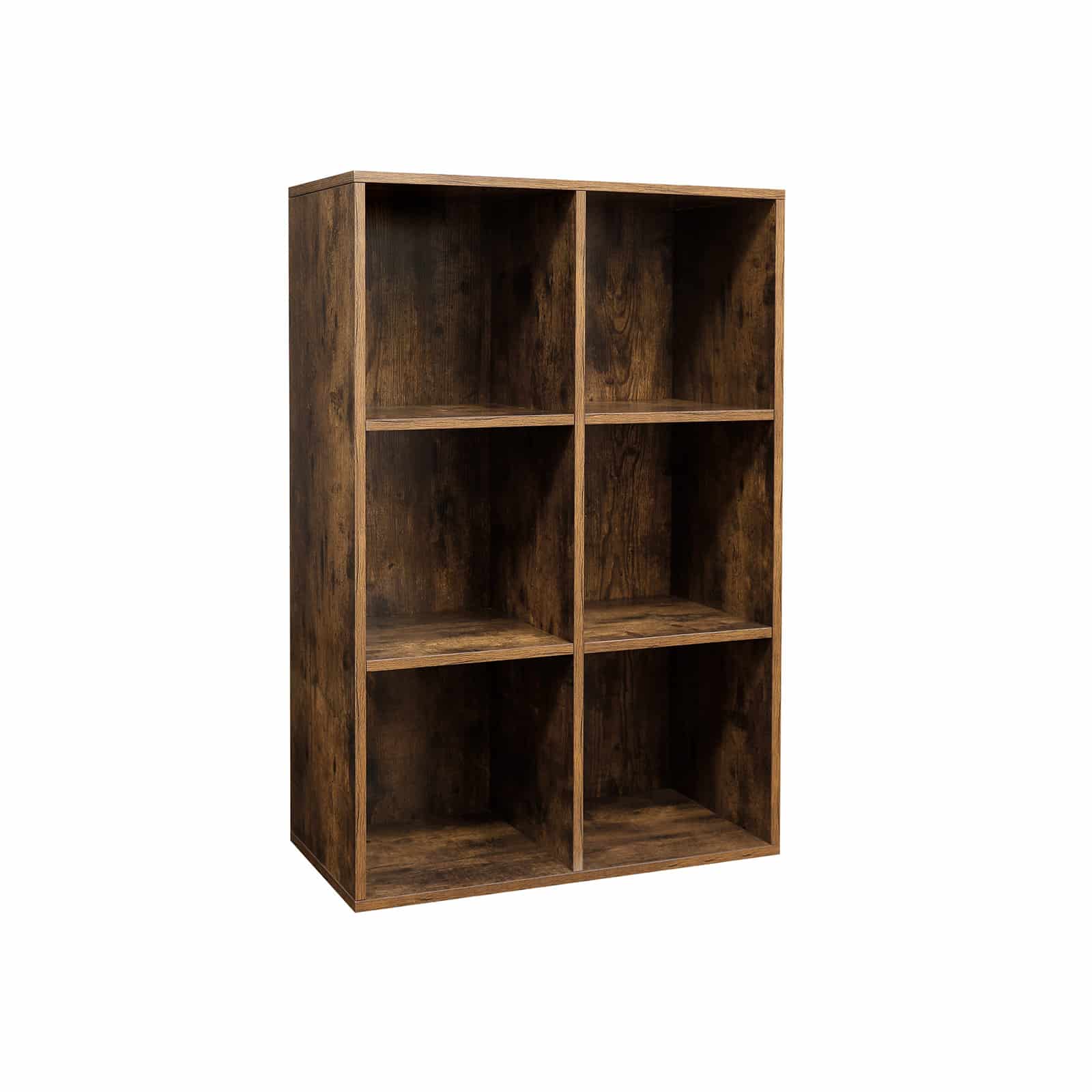 LBC203BX-1 Bücherregal 65,5 x 30 x 97,5 cm Dunkelbraun
