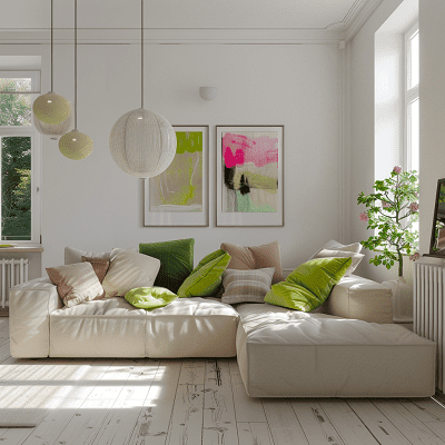 Ecksofa 400x400 gruen rosa Ecksofa 400x400 gruen rosa