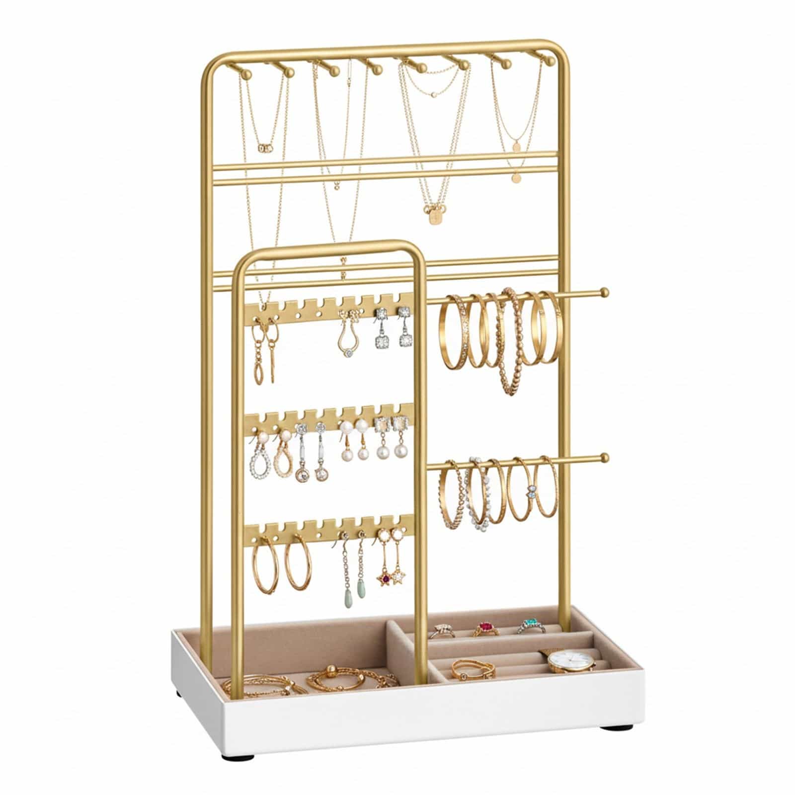 Schmuckaufbewahrung, Schmuckhalter, Metallrahmen Schmuckaufbewahrung, Schmuckhalter, Metallrahmen