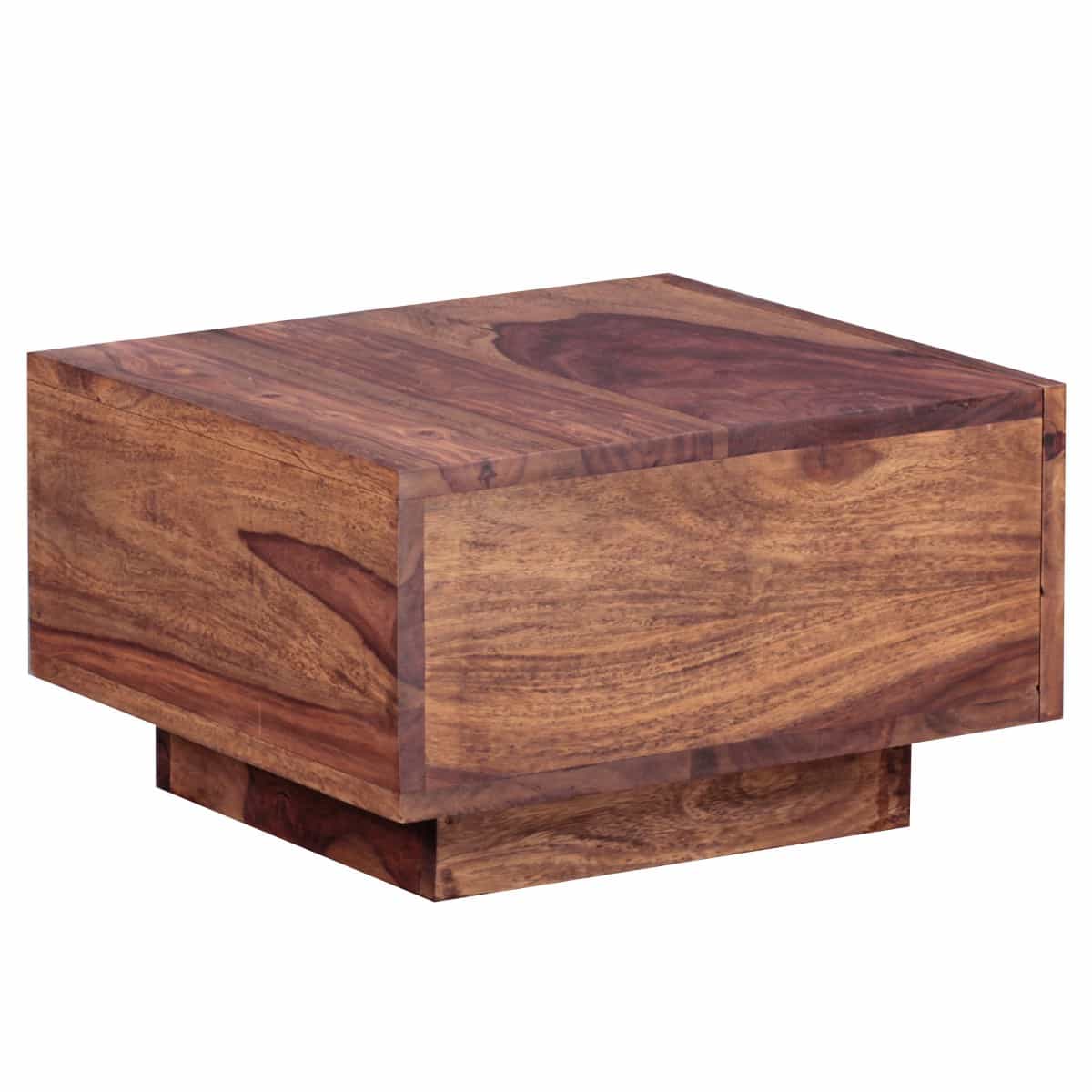 Design Nachttisch MUMBAI Massiv-Holz Sheesham 40x40x25 cm Design Nachttisch MUMBAI Massiv-Holz Sheesham 40x40x25 cm