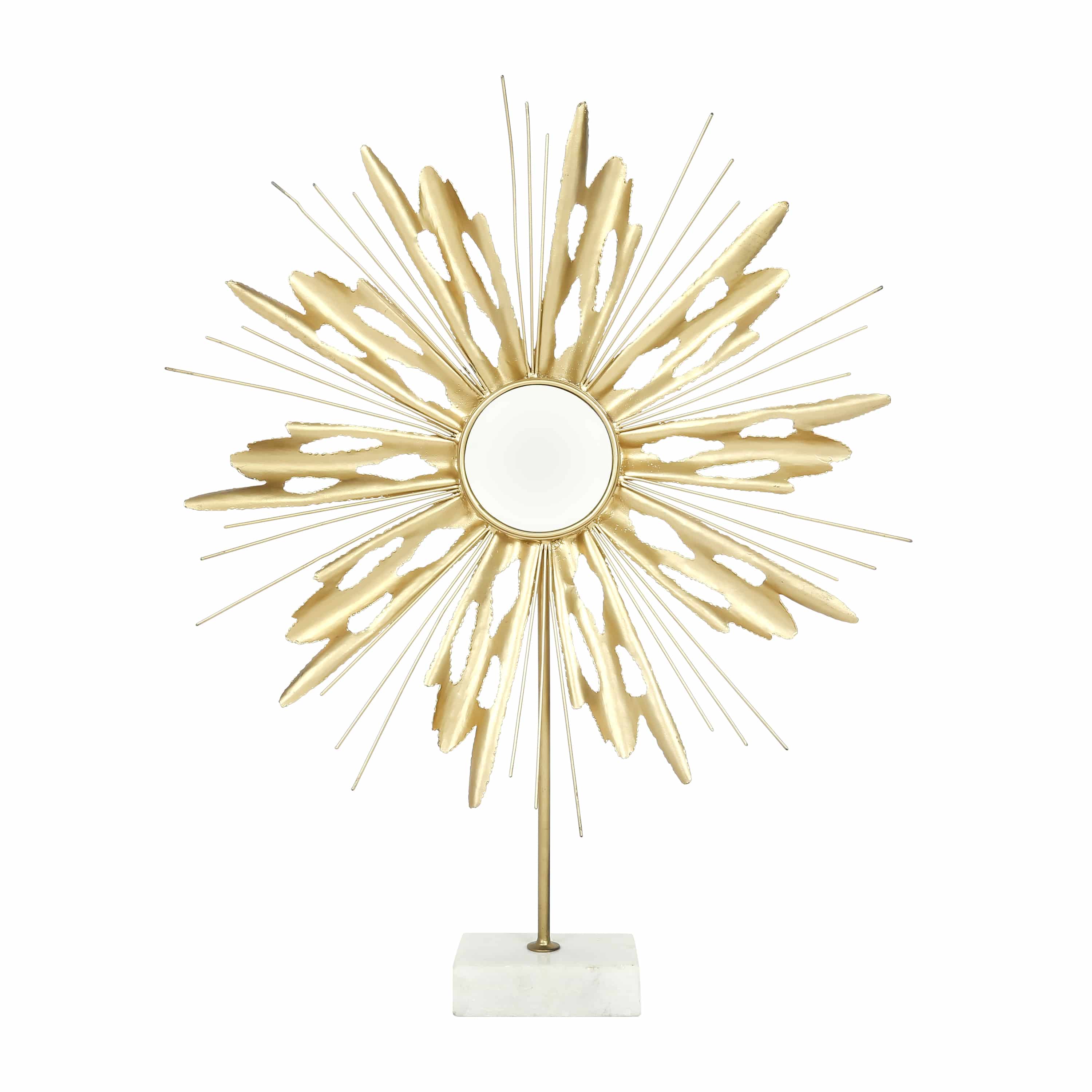 Skulptur Ambriz 287 Gold / Weiß