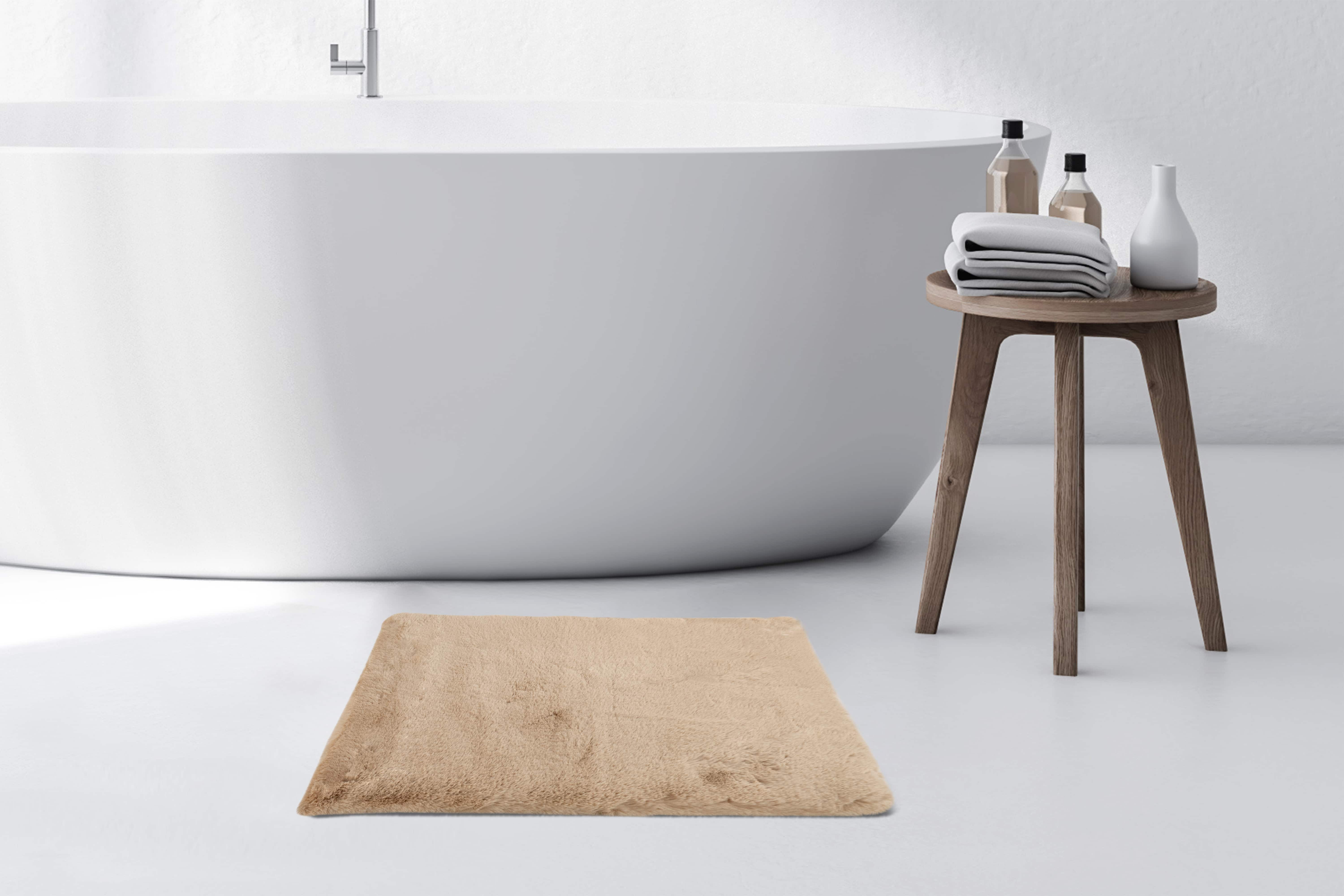 Badematte Rabbit 425 Beige Ø 100cm RUND Badematte Rabbit 425 Beige Ø 100cm RUND