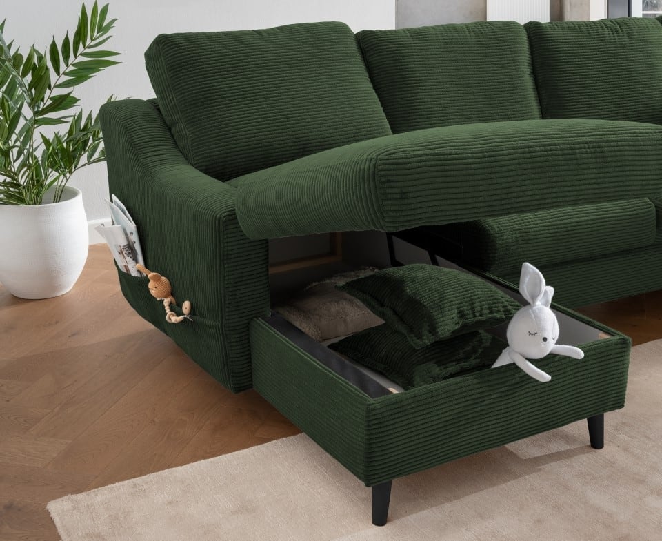 Benformato_Valentina_2F-RECBK_4822_F08-5j5Irl0FrdIZlr Glamouröses Grün: Valentina Schlafsofa mit Bettkasten und Flexibilität