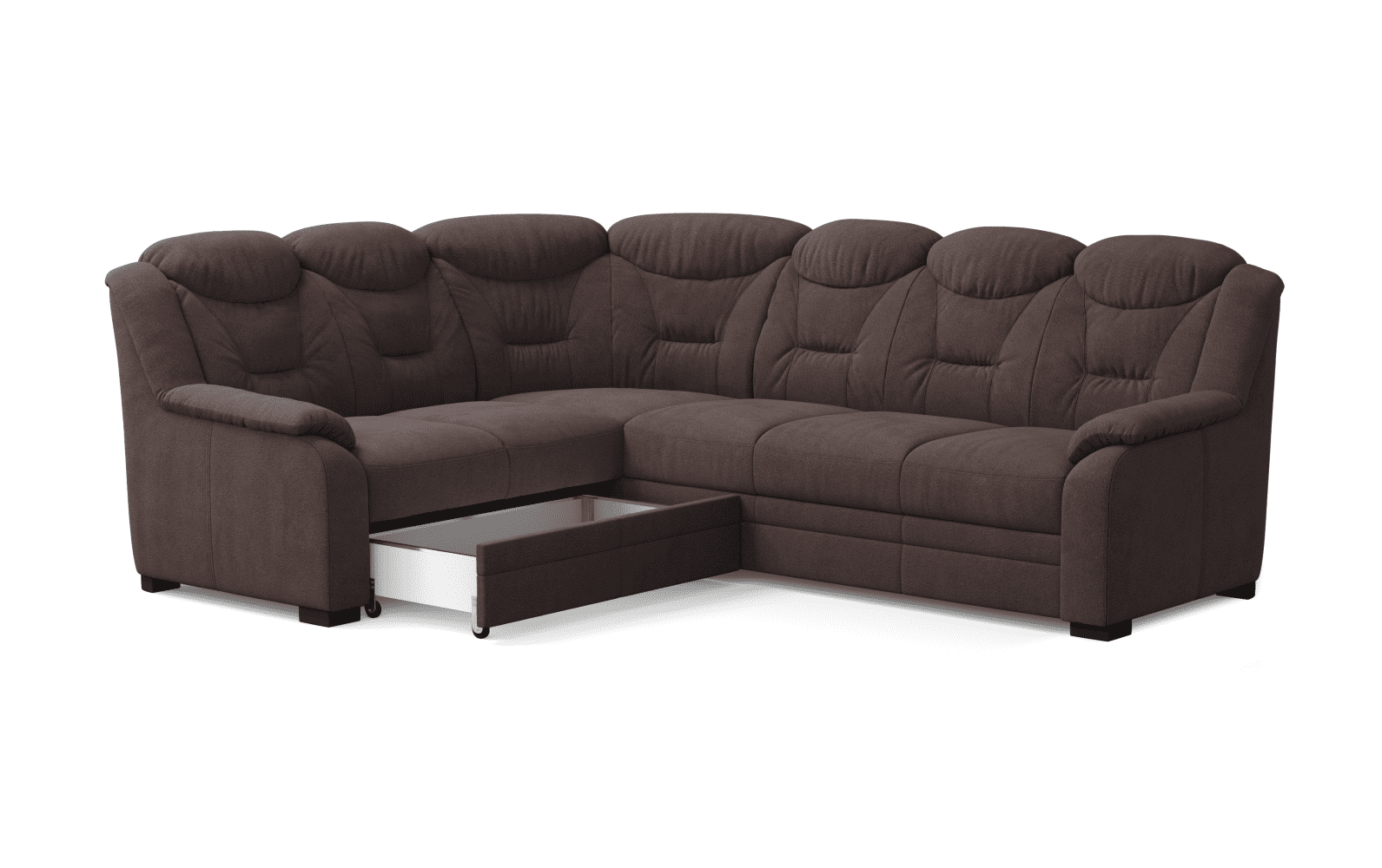 Ecksofa Marcus - New York - mit Schlaffunktion & Bettkasten - Cotta