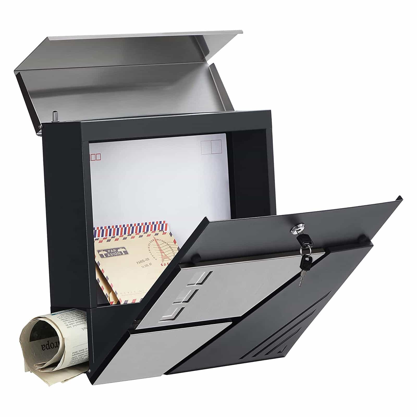 Wandbriefkasten mit Sichtfenster-GMB053G01