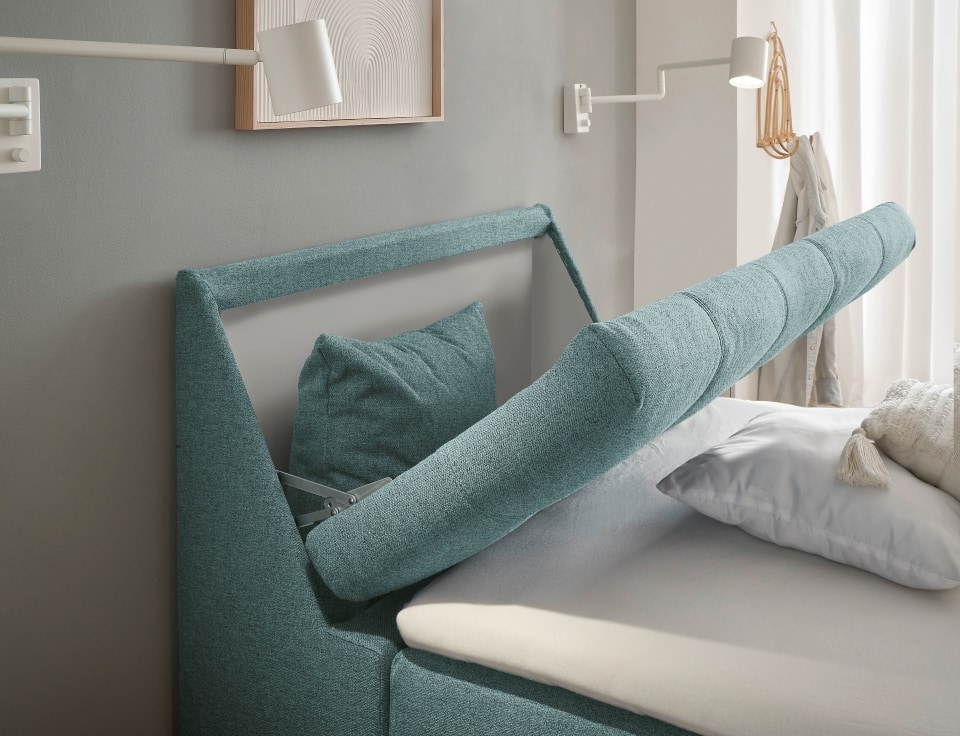 Atlantis-120_Lumos-82-mint_Milieu_Detail_Fkt "Design und Komfort: Mint Boxbett von ED Exciting Design