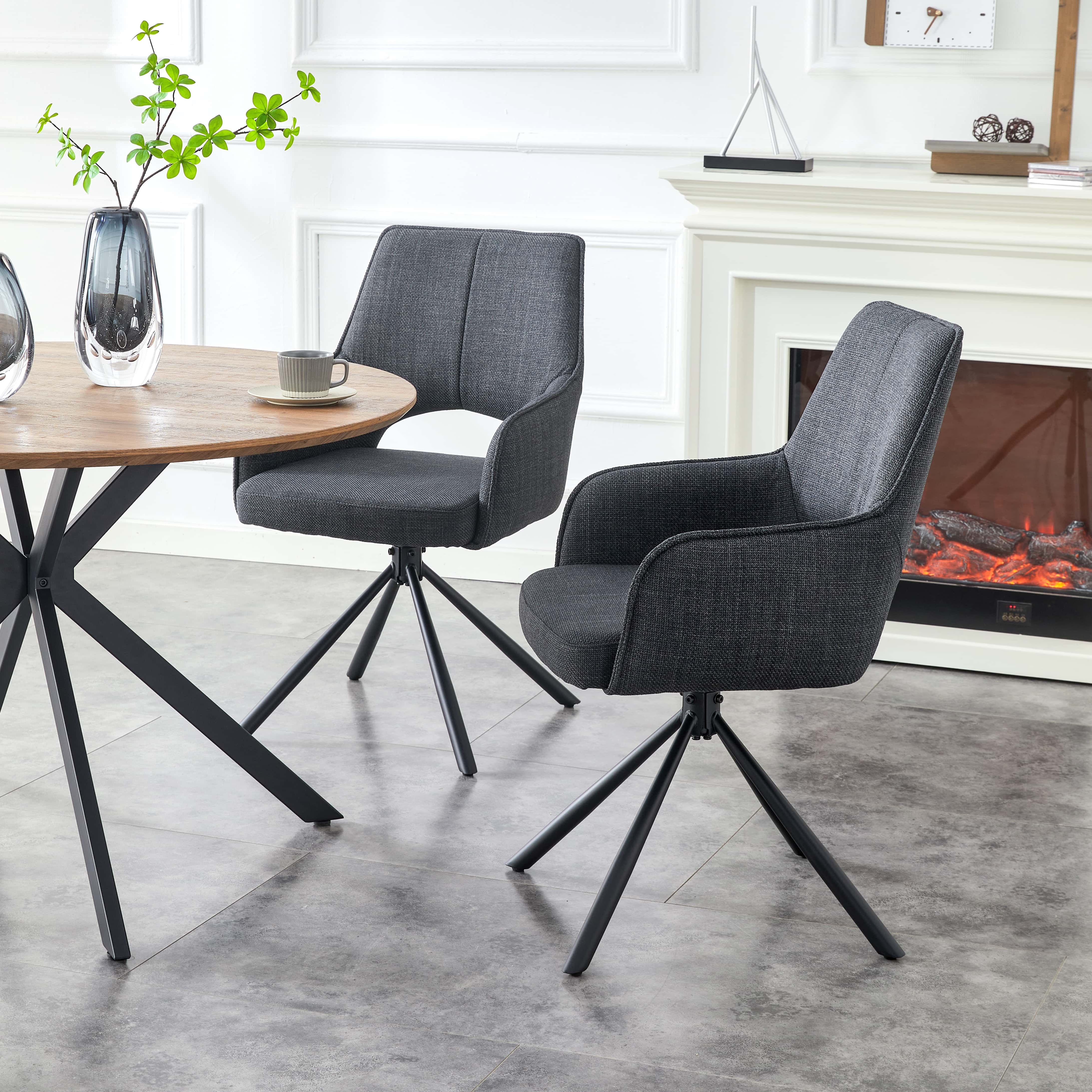 Jana Drehstuhl 2er Set