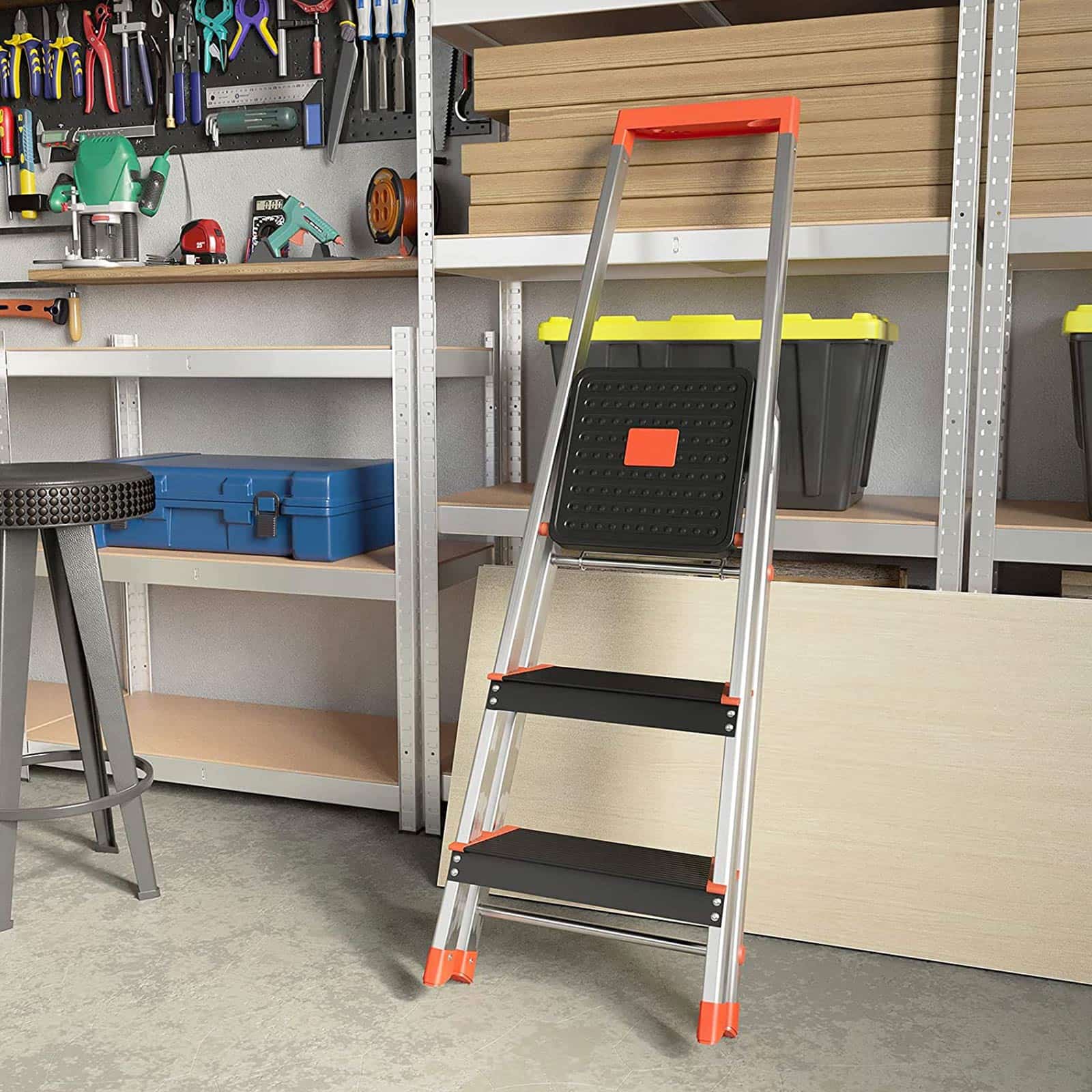 Leiter mit 3 Stufen-GLT03BK