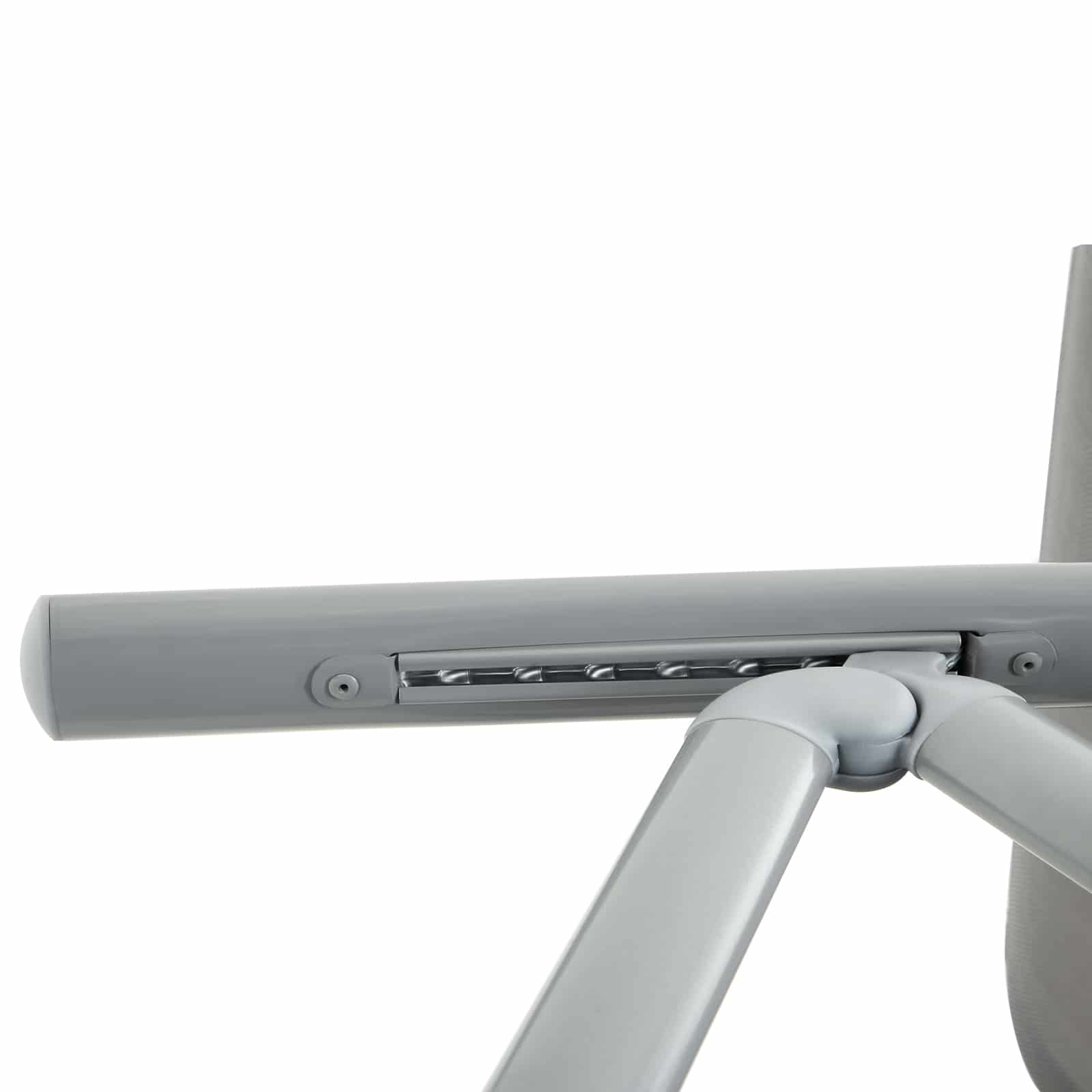 Gartenstühle 4er Set grau