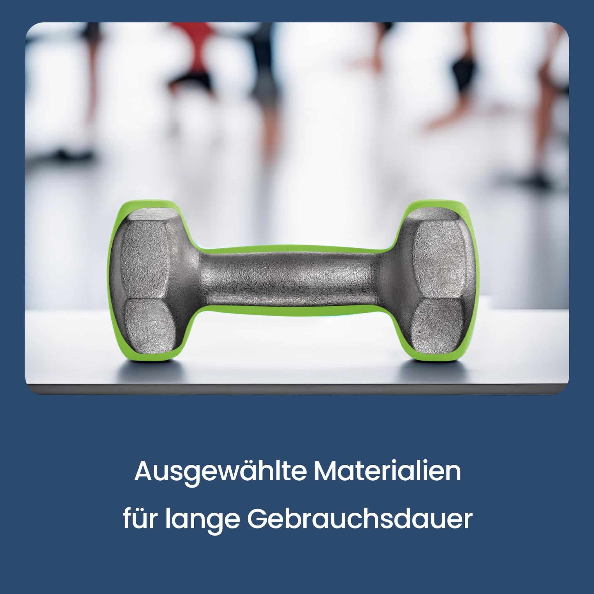 Hantel-Set, 3 Paar, 2 x 1 kg