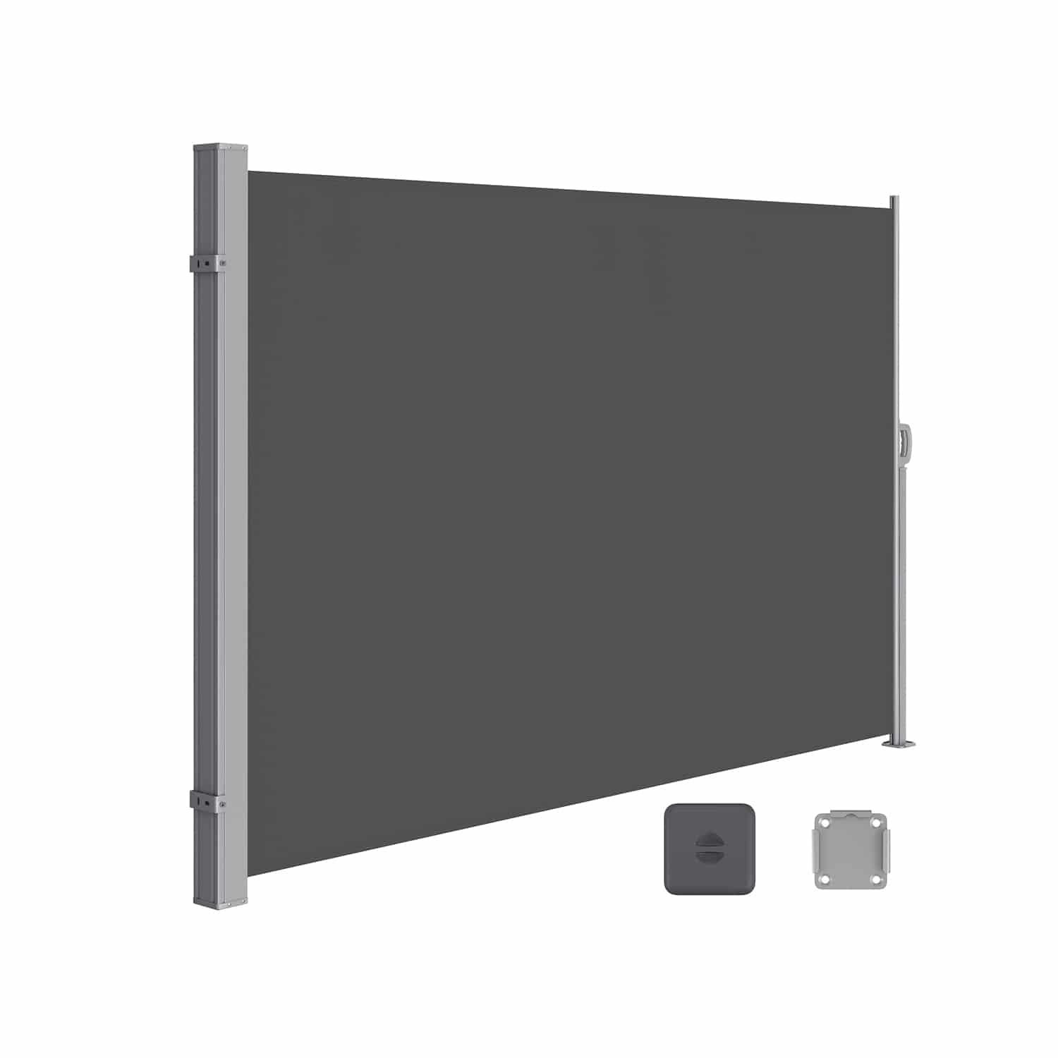 Seitenmarkise 200 x 350 cm Anthrazit