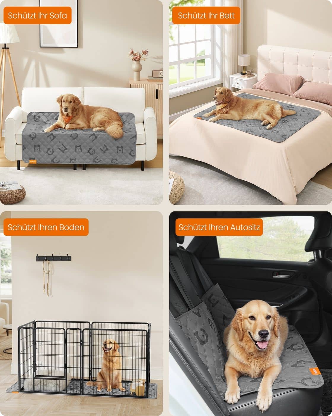 Wasserdichte Hundedecke