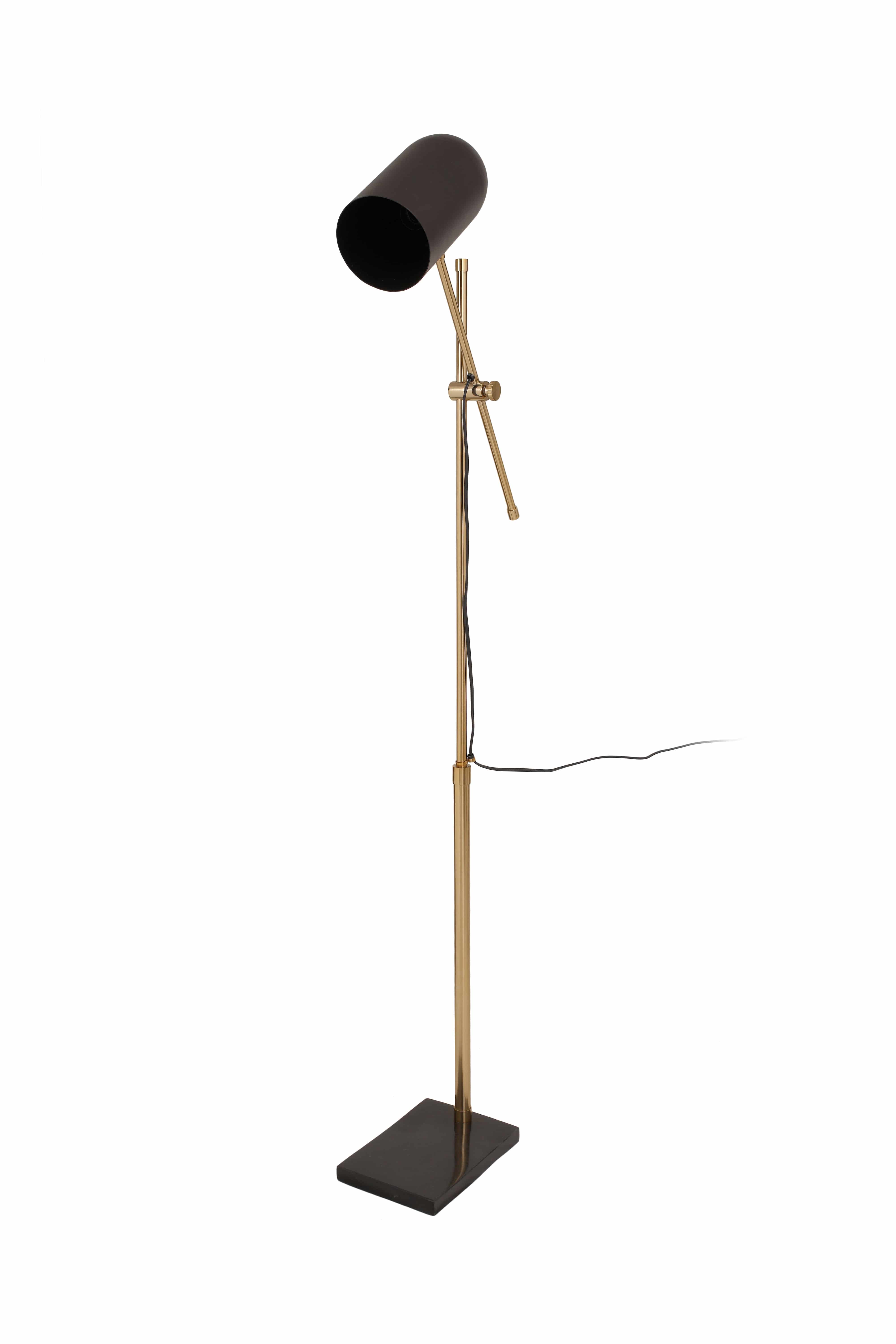 Stehlampe Celeste 125 Schwarz / Silber Stehlampe Celeste 125 Schwarz / Silber