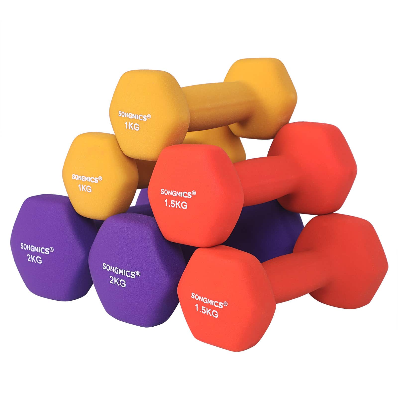 Hantel-Set 1, 1,5, 2 kg-B34SYL69BK
