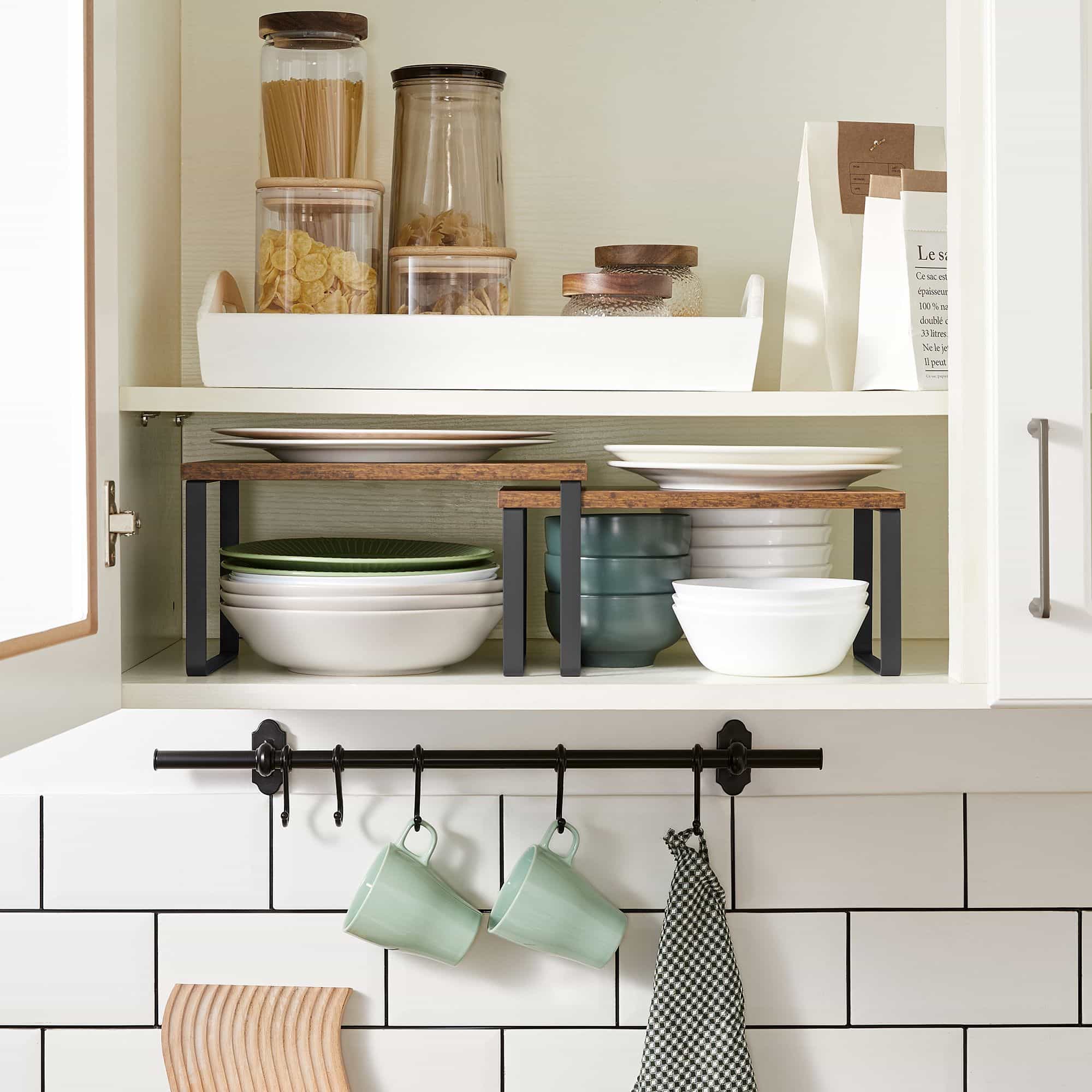 Gewürzregale 2er Set Vintagebraun-Schwarz-KCS020X01 Gewürzregale 2er Set Vintagebraun-Schwarz-KCS020X01