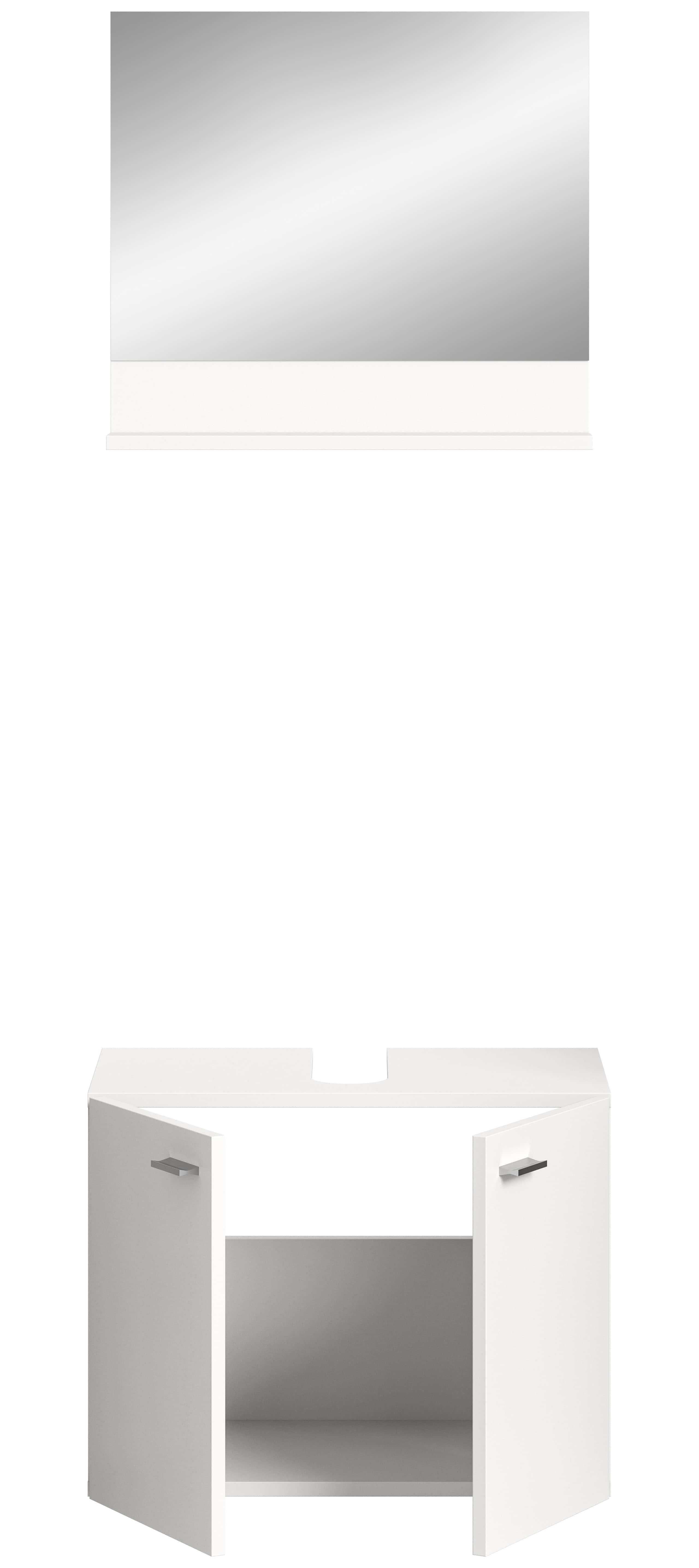 Boston Waschbeckenunterschrank + Spiegel Boston Waschbeckenunterschrank + Spiegel