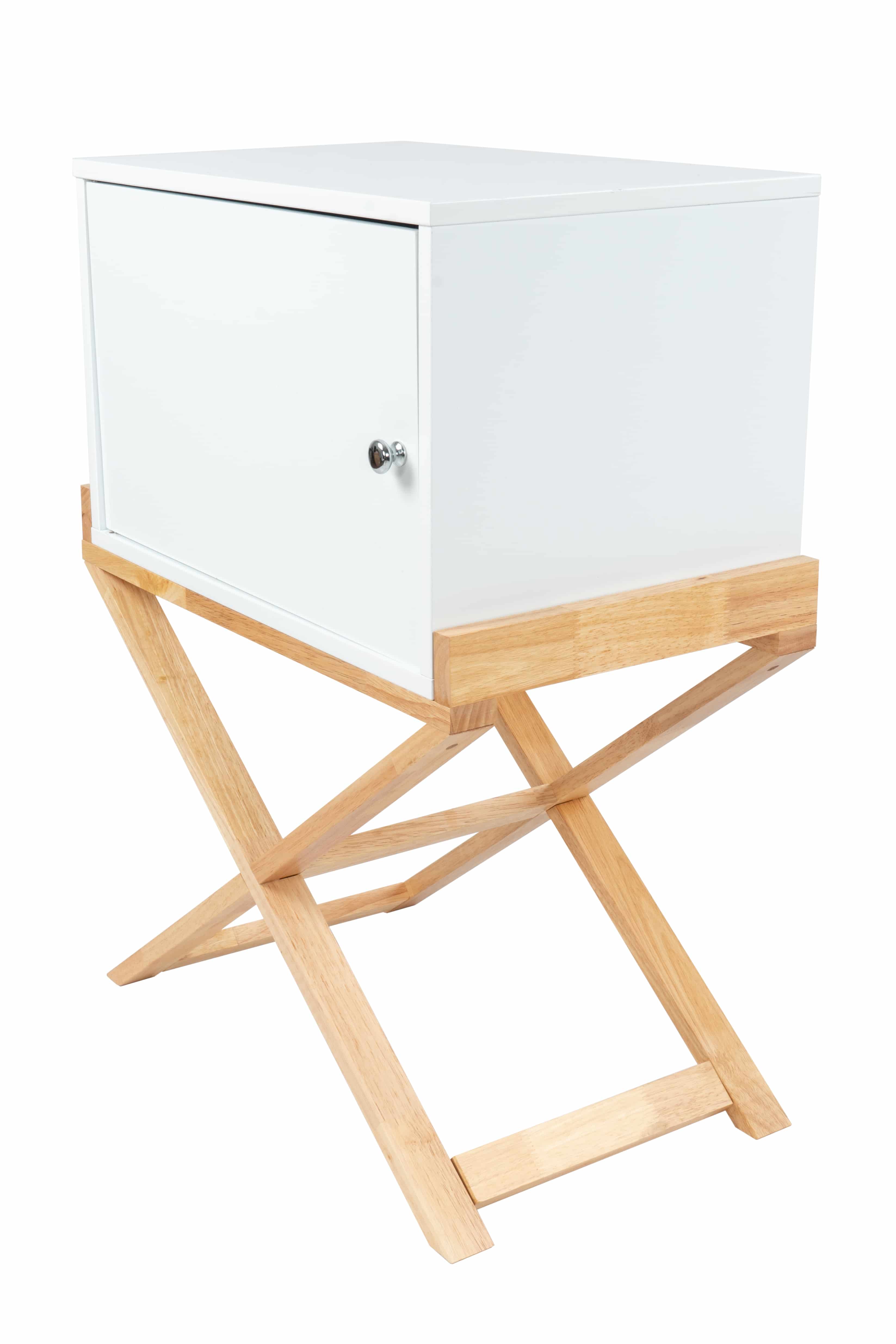 Schränkchen Valerie 110 Weiß / Natural Schränkchen Valerie 110 Weiß / Natural