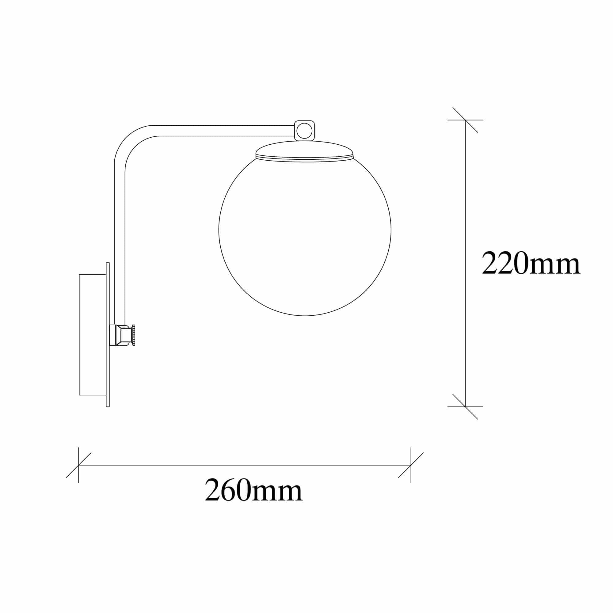 Daisy - 146-A - Wandleuchte Daisy - 146-A - Wandleuchte