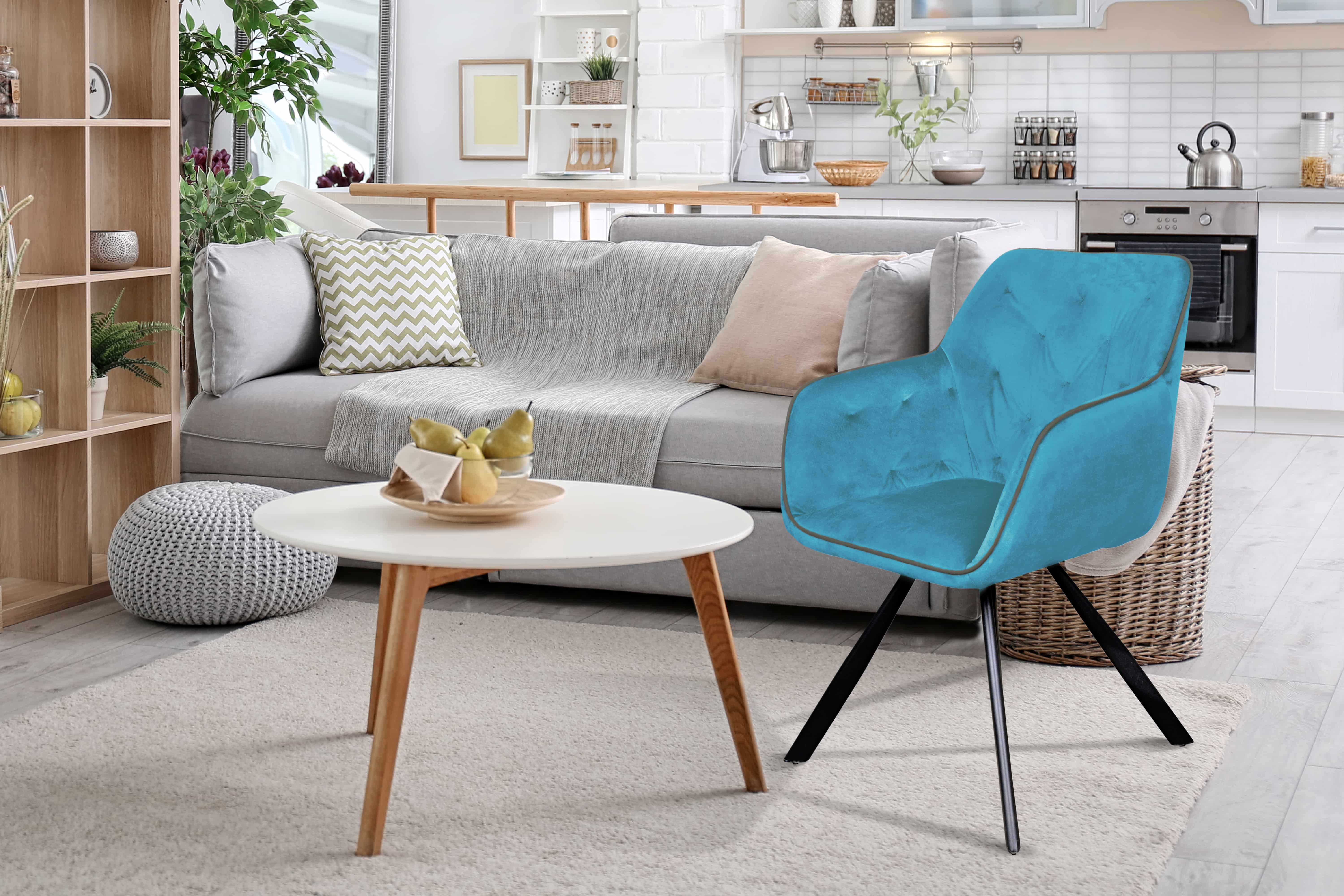 Stuhl Eann 125 Blau Stuhl Eann 125 Blau