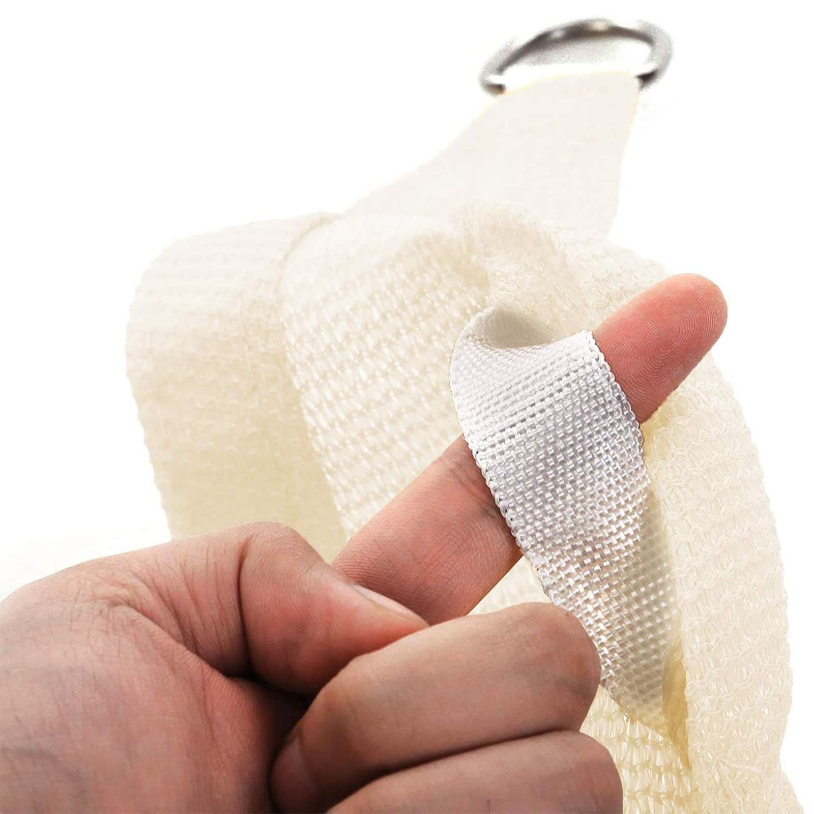 3 x 4 m Sonnensegel aus HDPE-GSS34IVV1