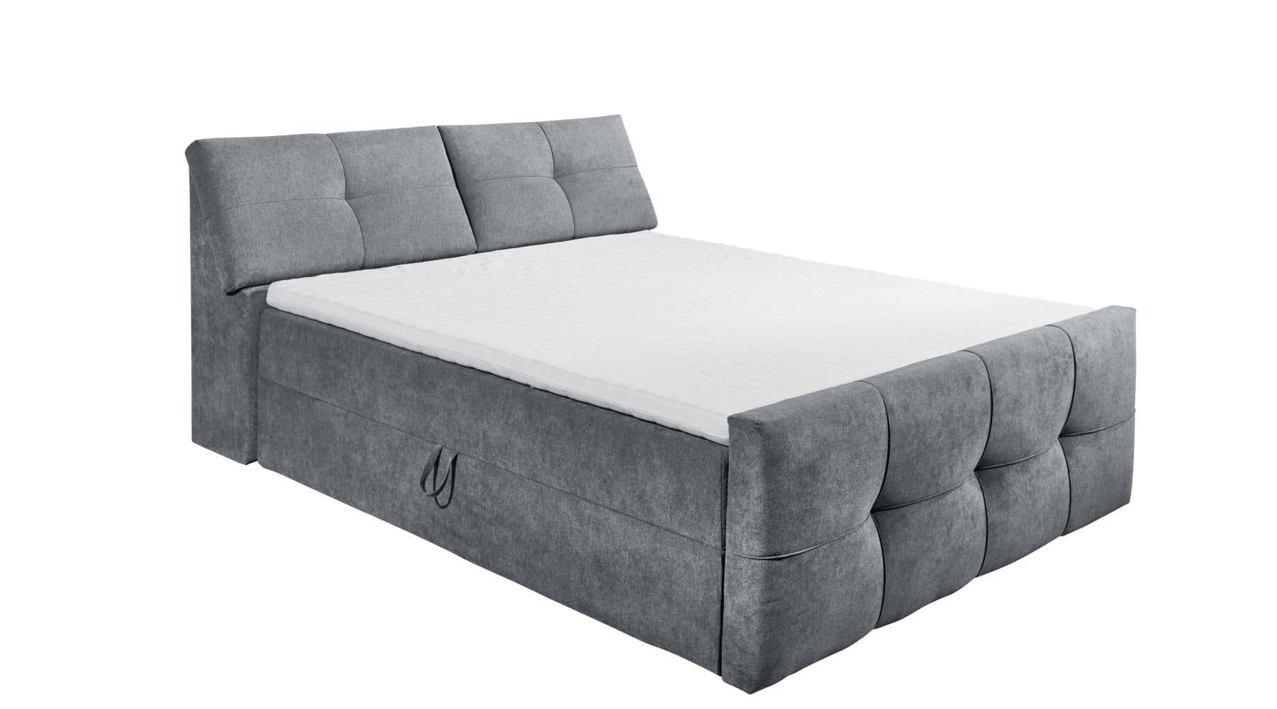 Boxspringbett Redmond Uran mit Stauraum von ED Exciting Design Boxspringbett Redmond Uran mit Stauraum von ED Exciting Design