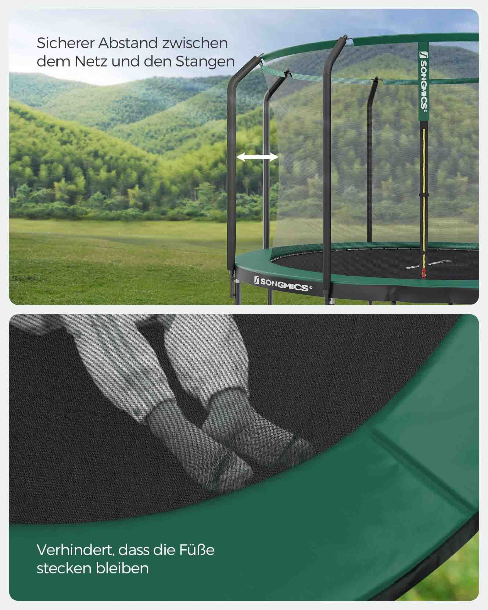 Trampolin groß Ø 366 cm mit Innennetz-B34STR123C01 Trampolin groß Ø 366 cm mit Innennetz-B34STR123C01