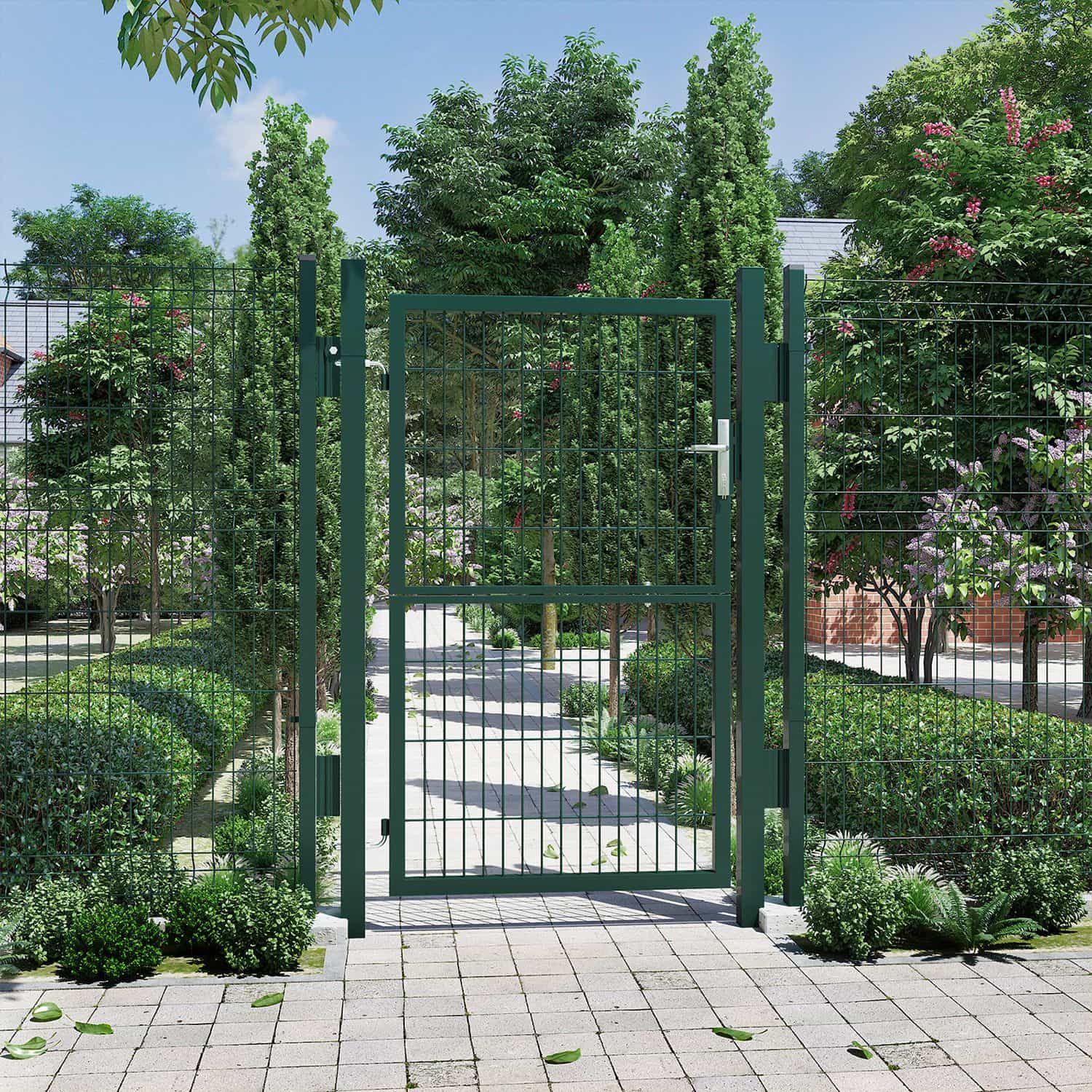 Gartentor mit Schloss-GGD200L Gartentor mit Schloss-GGD200L