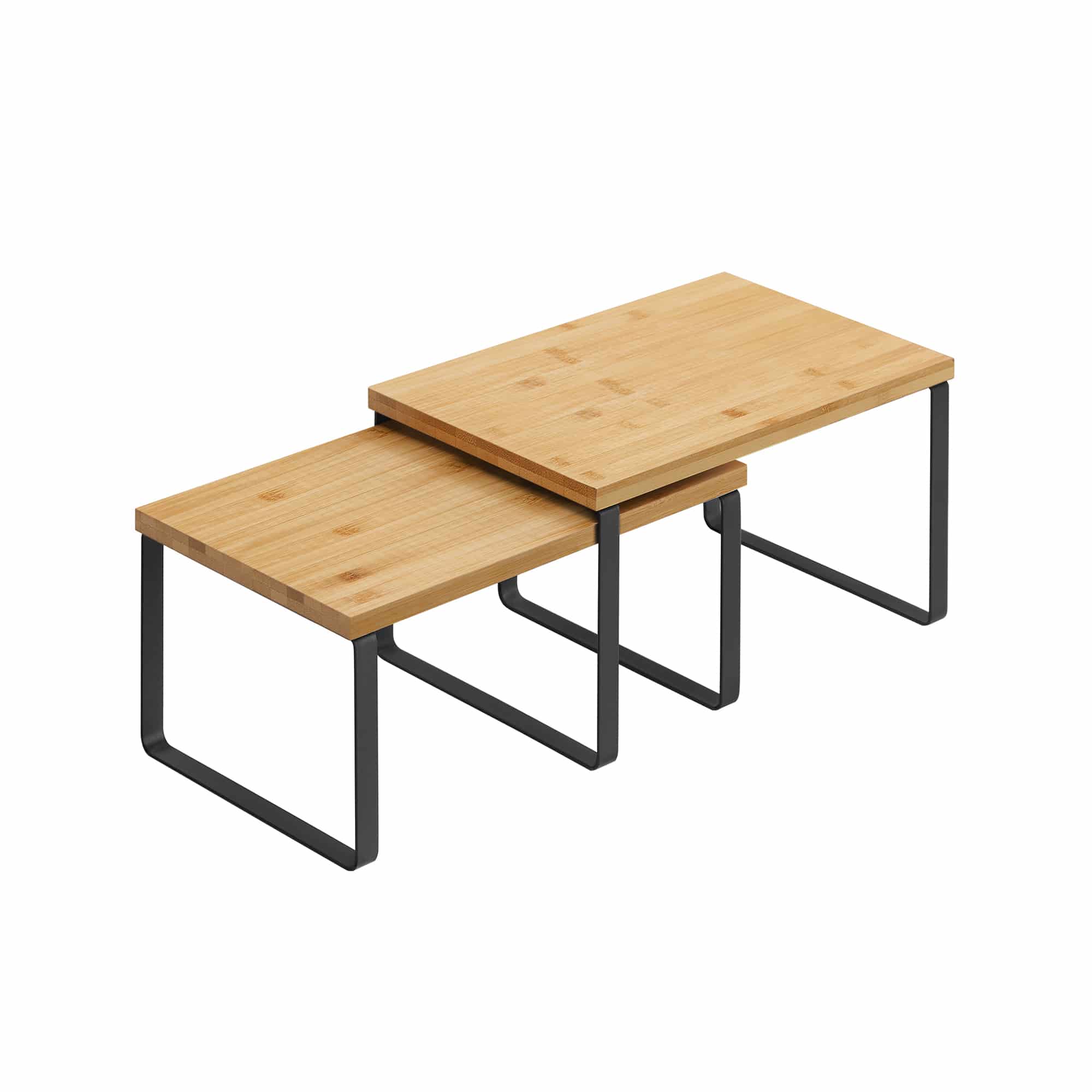 Gewürzregale 2er Set Weiß-Naturfarbe-B34KCS02NB Gewürzregale 2er Set Weiß-Naturfarbe-B34KCS02NB