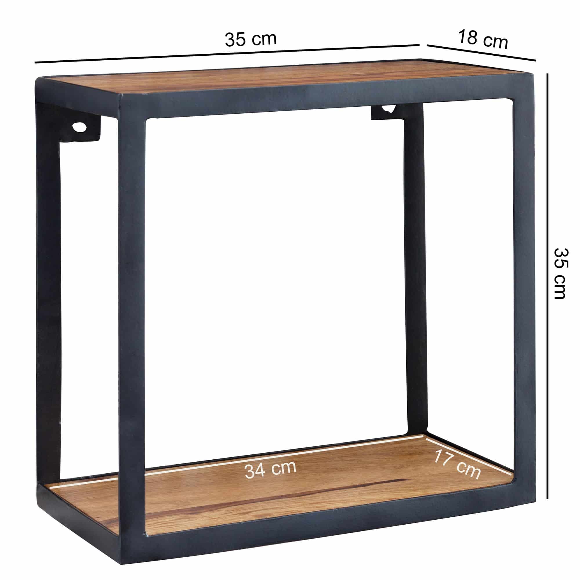 47431-WOHNLING-Wandregal-35x18x35-cm-Sheesham-WL5_3 Wandregal PURI 35x18x35 cm Sheesham Massivholz