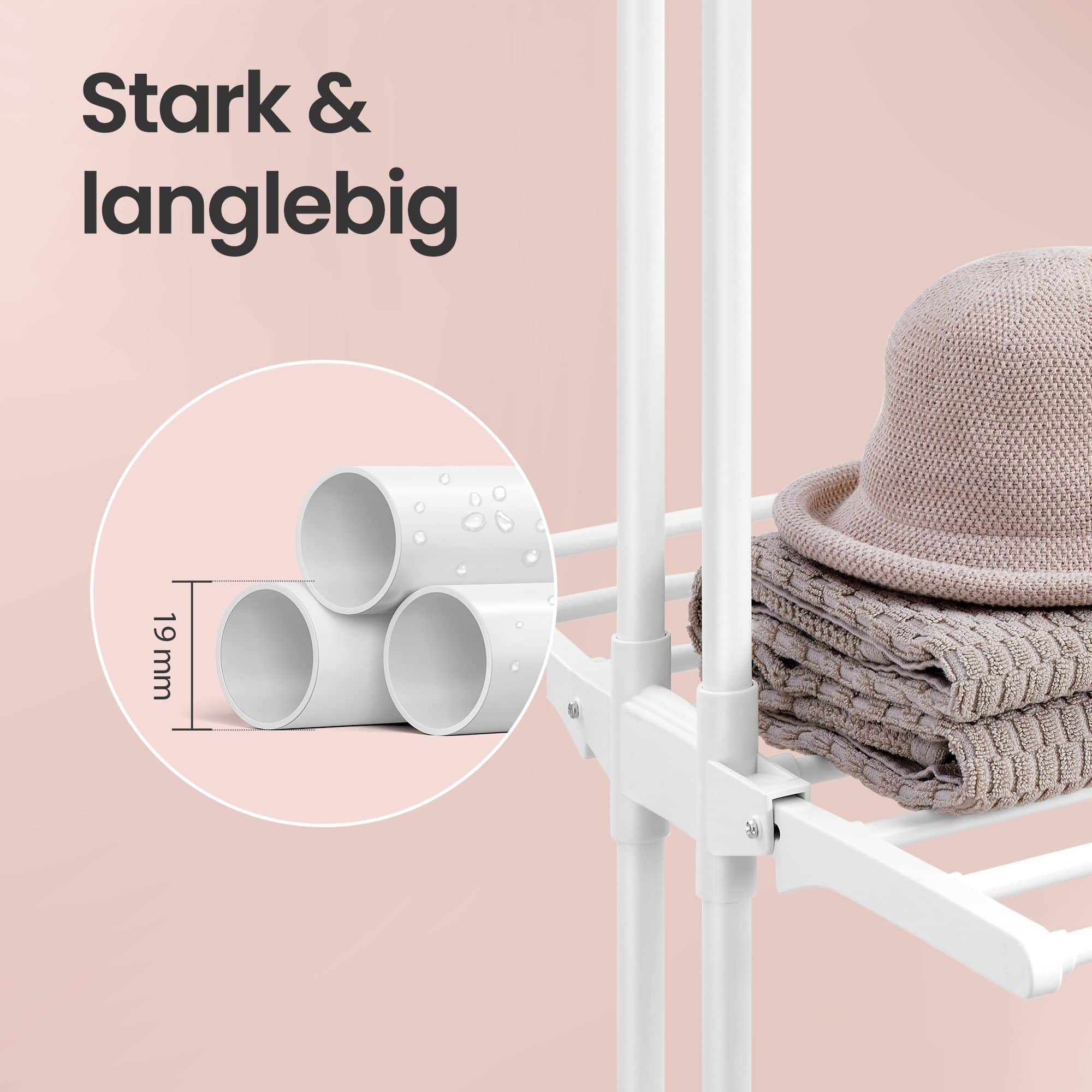 Wäscheständer, Standtrockner 4 Ebenen, Flügelwäscheständer Wäscheständer, Standtrockner 4 Ebenen, Flügelwäscheständer