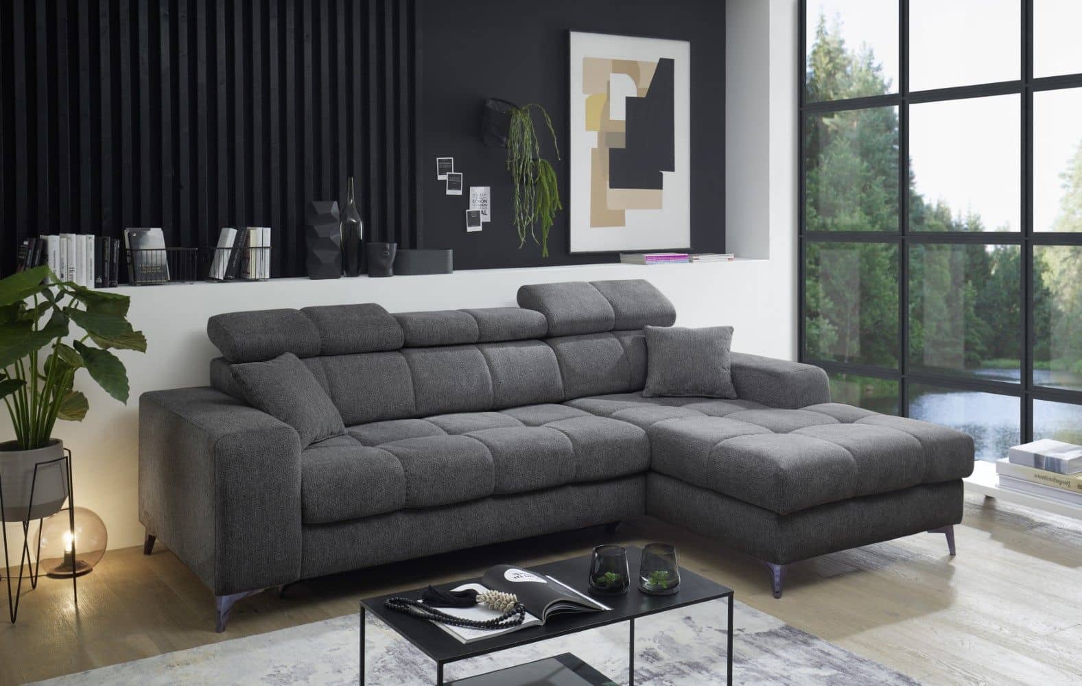 Sofa Sydney mit Schlaffunktion und Bettkasten von ED Sofa Sydney mit Schlaffunktion und Bettkasten von ED