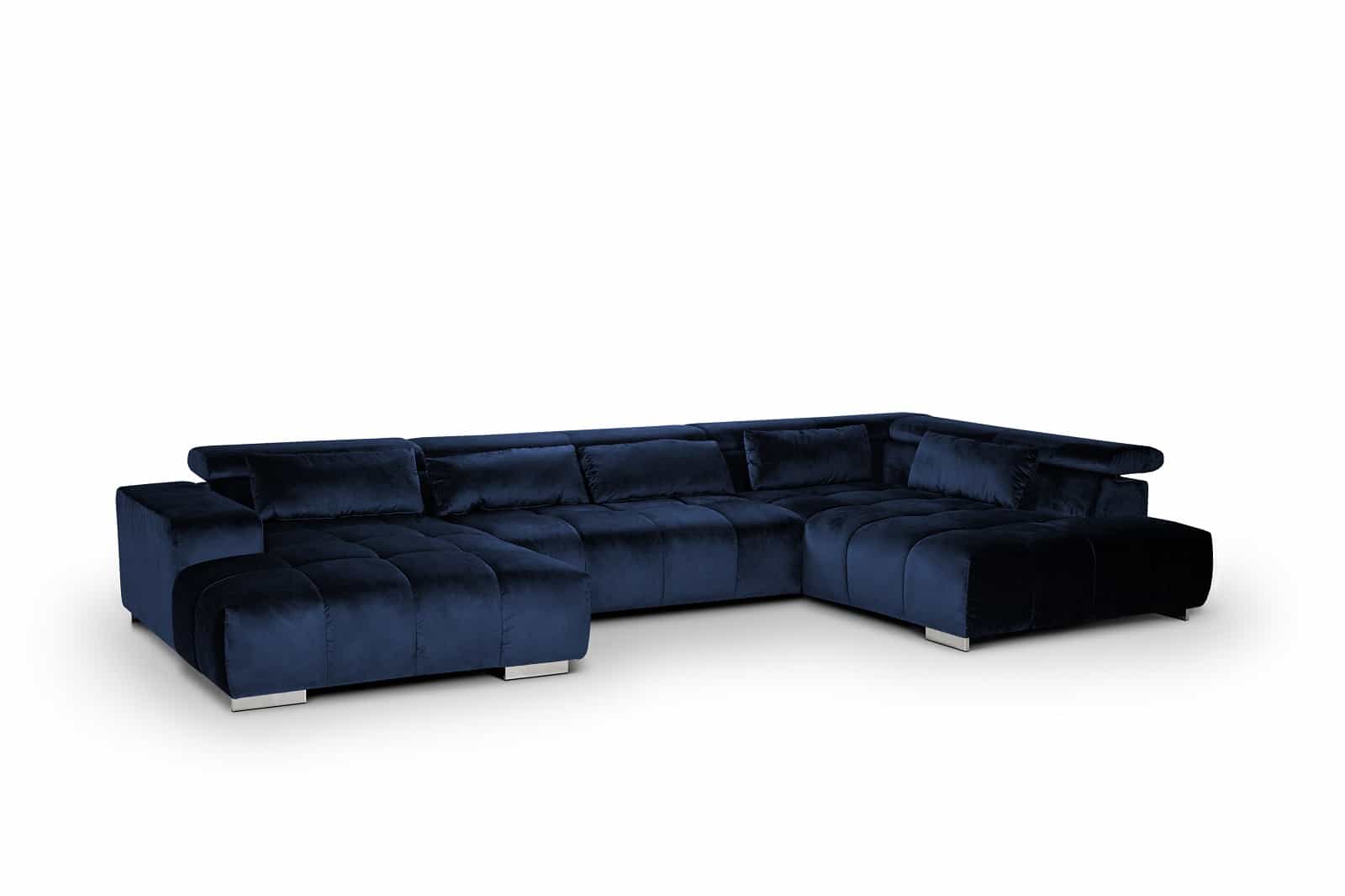 Orion XXL Wohnlandschaft - Stoff Velvet - Cotta Orion XXL Wohnlandschaft - Stoff Velvet - Cotta