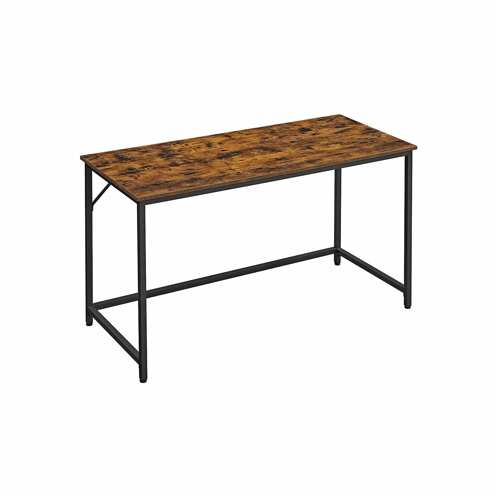 LWD043B01-1 Stilvolles Arbeitsumfeld: VASAGLE Schreibtisch LWD043B01 im Vintagebraun-Schwarz Design