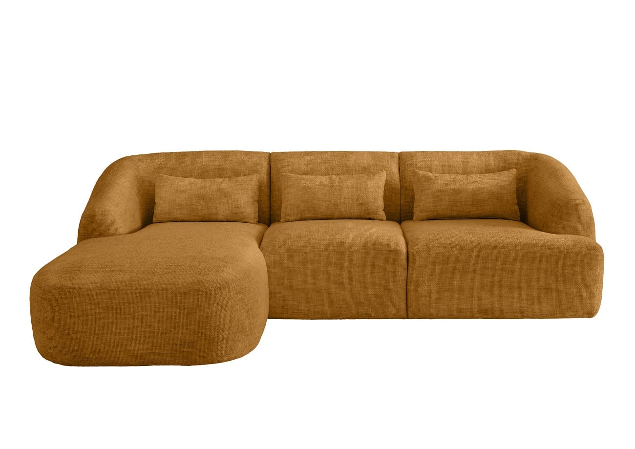 Ecksofa Caponi von Benformato - mit Tonnentaschenfederkern Ecksofa Caponi von Benformato - mit Tonnentaschenfederkern