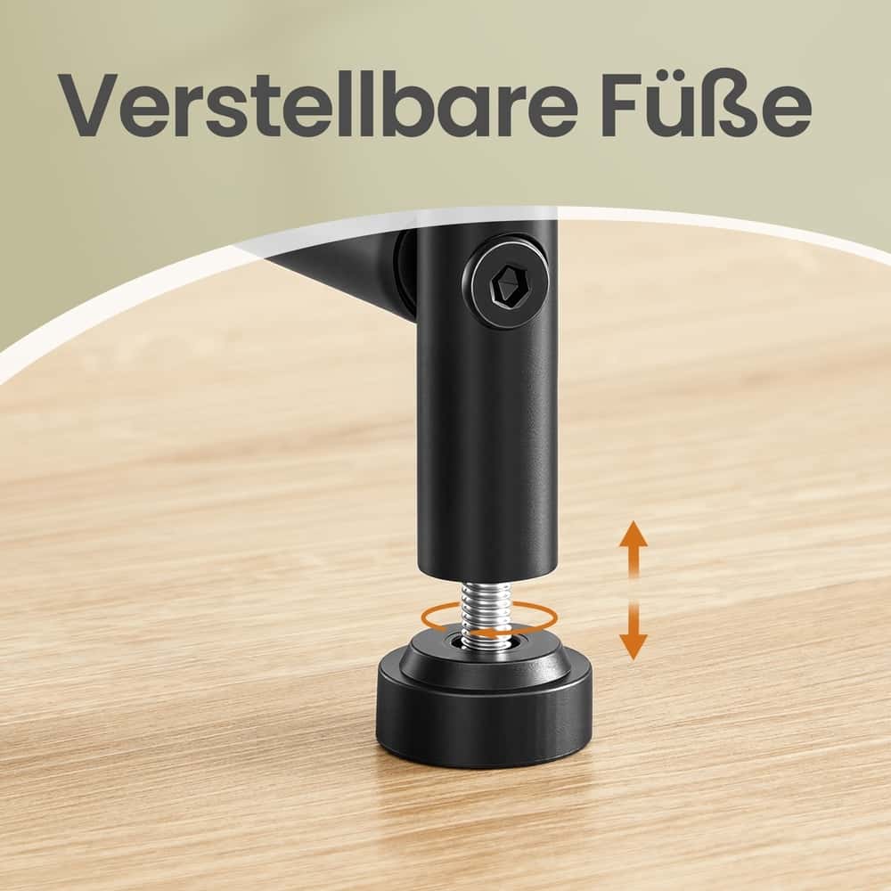 Garderobenständer mit Metallrahmen, offener Kleiderschrank, 10 Ablagen