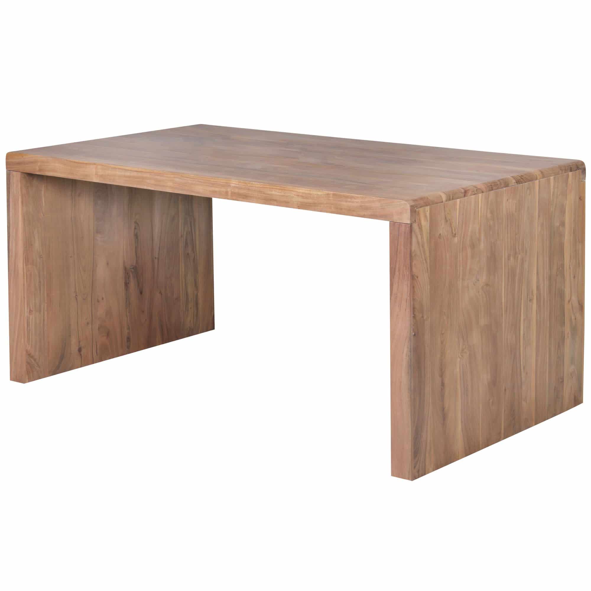 Schreibtisch BOHA Massiv-Holz Akazie Computertisch 160 cm breit Echtholz Design Ablage Büro-Tisch Landhaus-Stil Schreibtisch BOHA Massiv-Holz Akazie Computertisch 160 cm breit Echtholz Design Ablage Büro-Tisch Landhaus-Stil