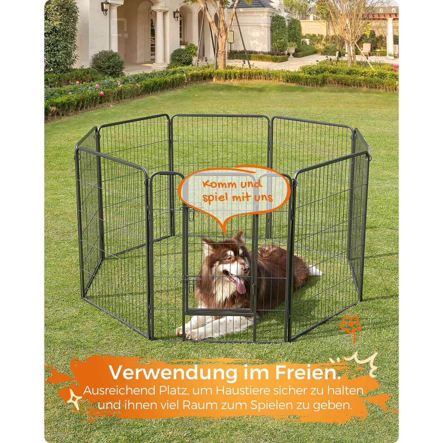 8-eckiges Freigehege-PPK81G 8-eckiges Freigehege-PPK81G