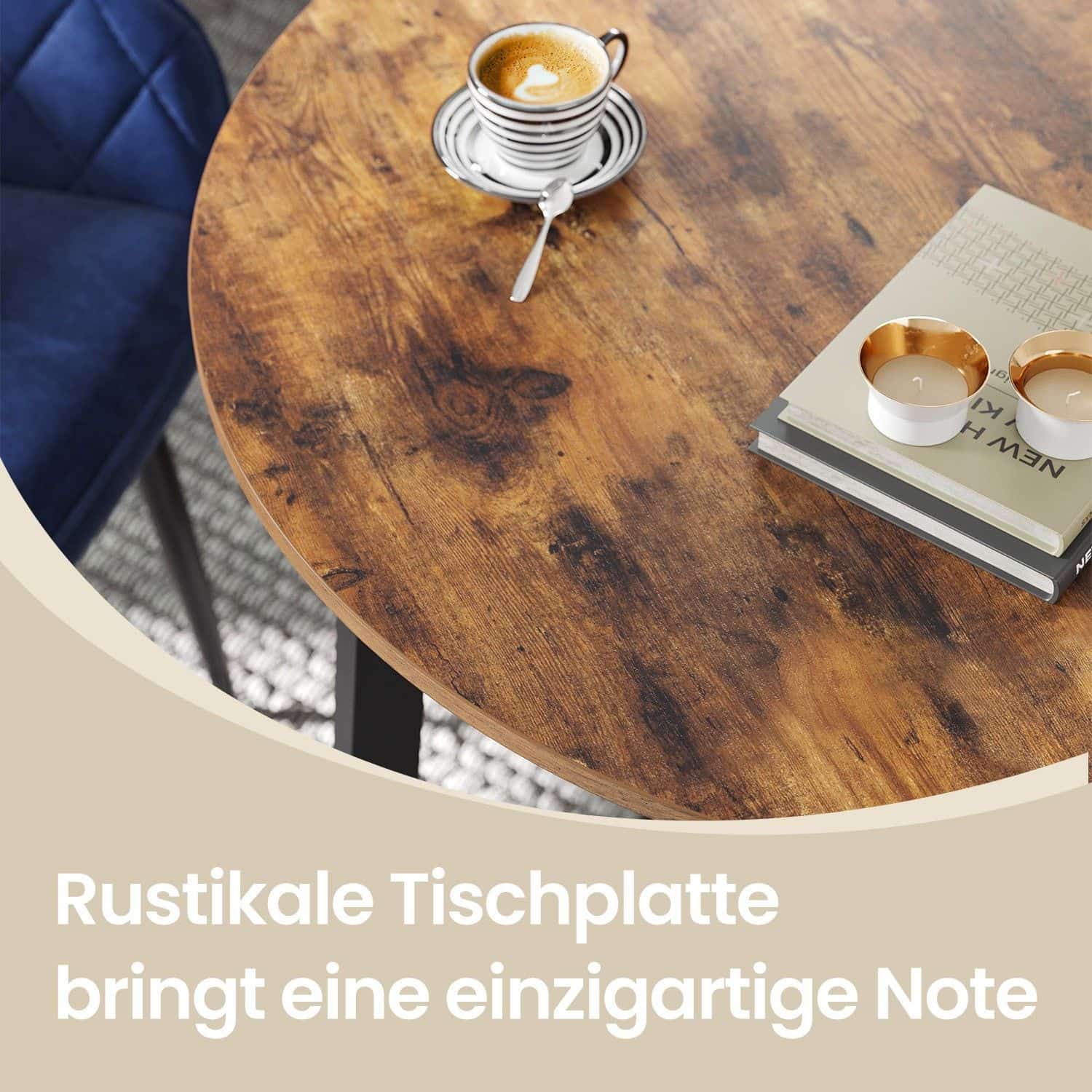 Runder Küchentisch 80 x 75 cm Runder Küchentisch 80 x 75 cm