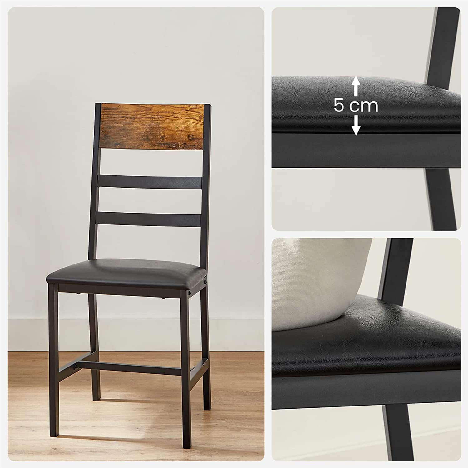 2er Set Esszimmerstühle gepolstert-B34LDC095B01 2er Set Esszimmerstühle gepolstert-B34LDC095B01